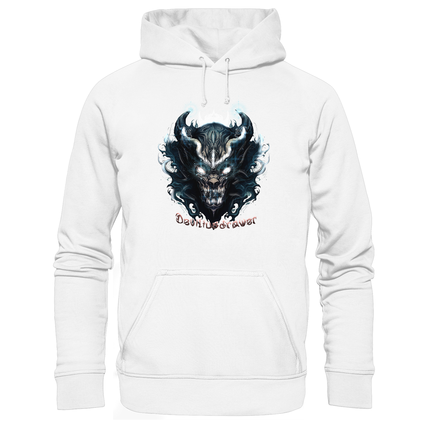 Deviliusdrawer Demonic Star - Organic Basic Hoodie