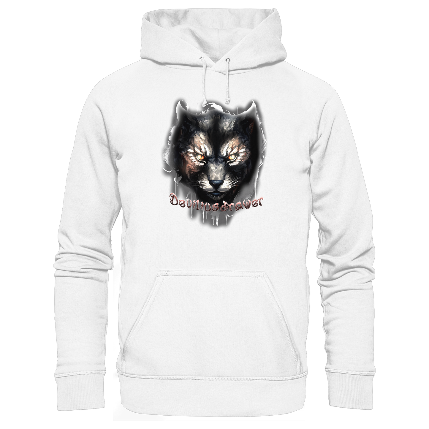 Deviliusdrawer Vampire Cat - Organic Basic Hoodie