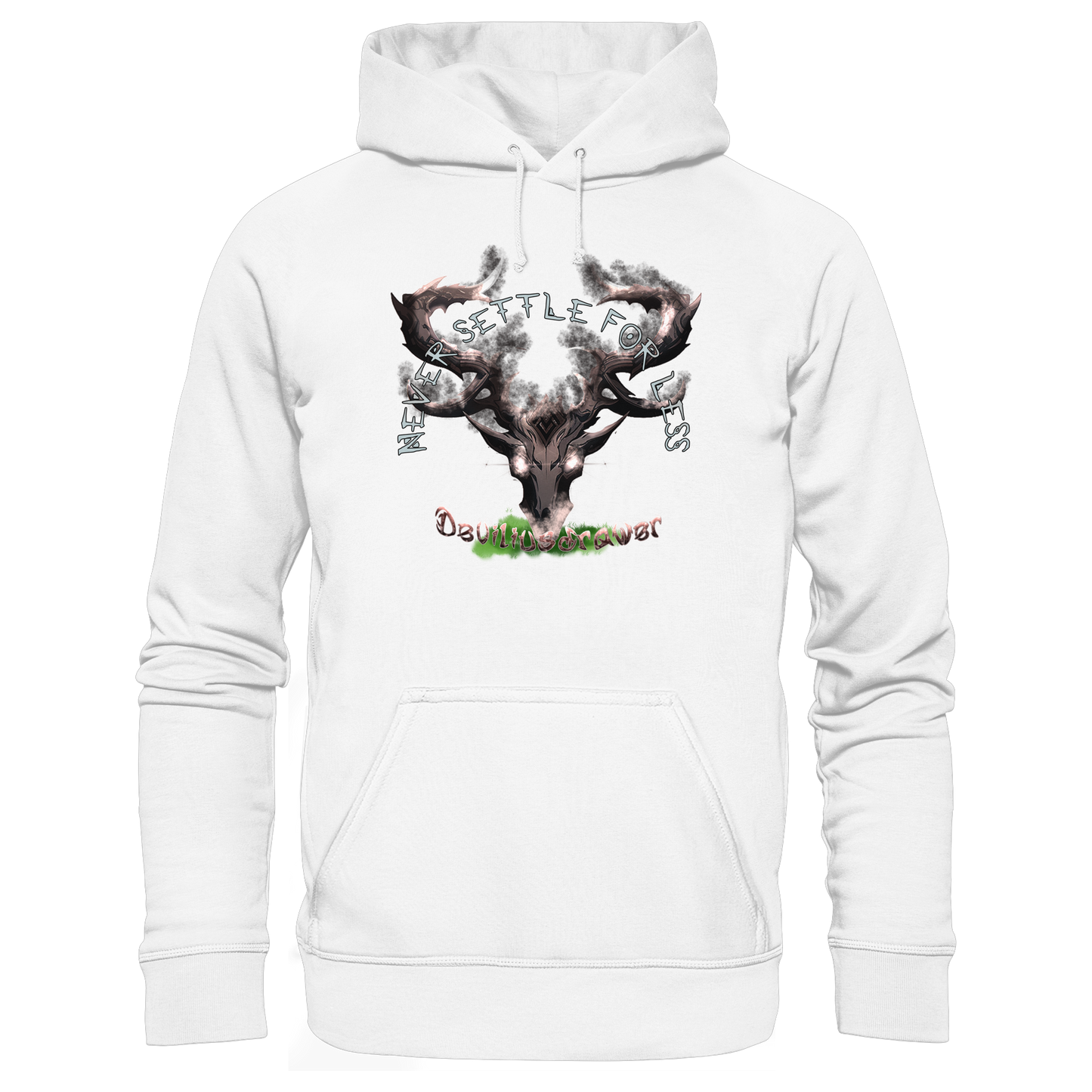 Deviliusdrawer Cruel Deer - Organic Basic Hoodie