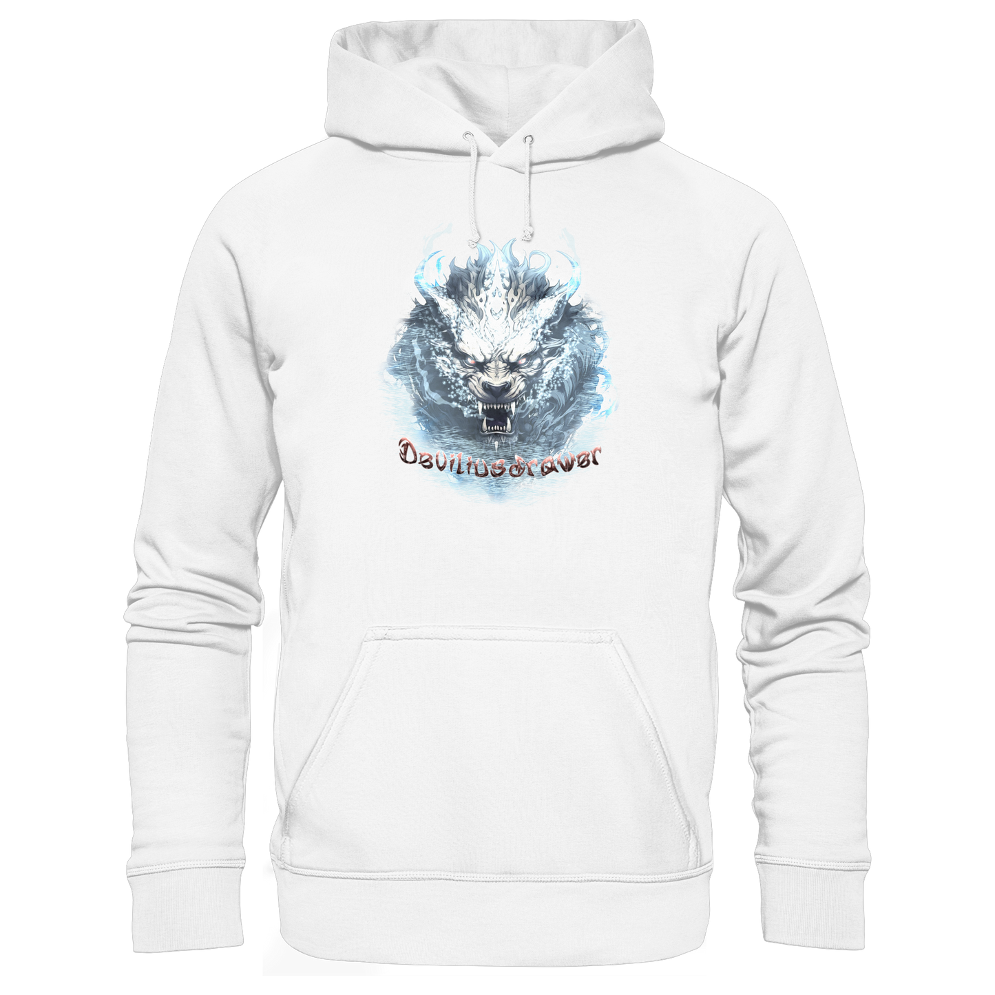 Deviliusdrawer Water Tiger - Organic Basic Hoodie