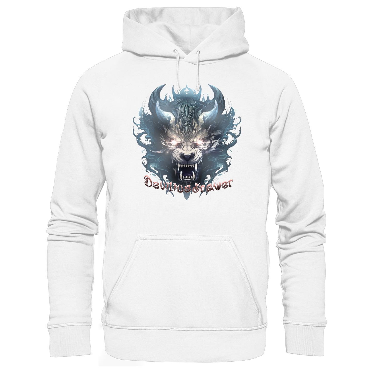 Deviliusdrawer Water Horn Tiger - Organic Basic Hoodie