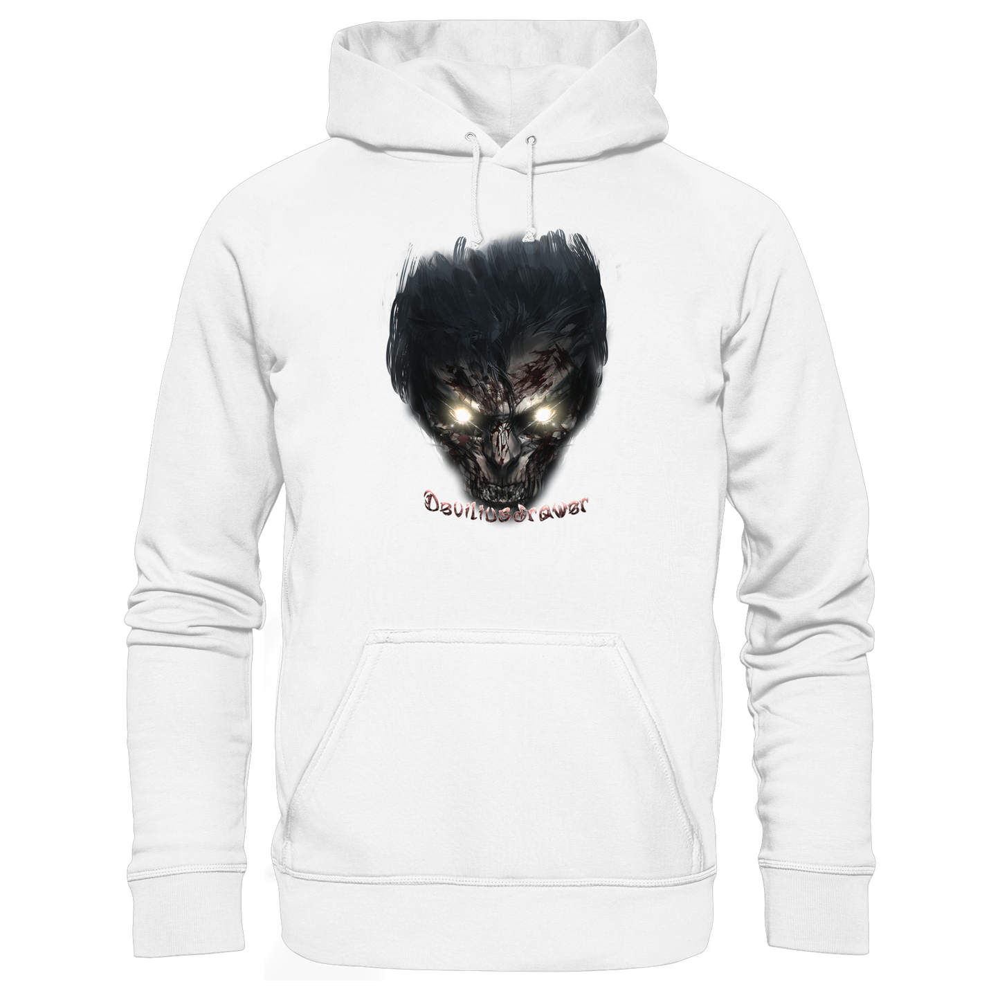 Deviliusdrawer Dark Zombie - Organic Basic Hoodie