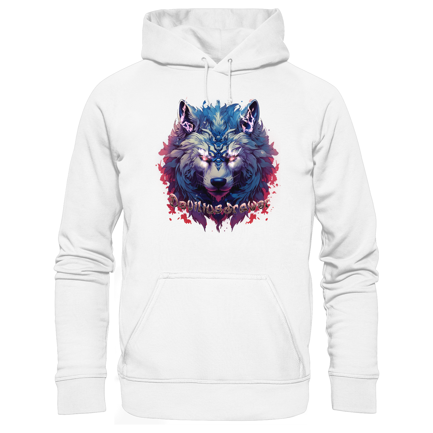 Deviliusdrawer Magic Wolf - Organic Basic Hoodie