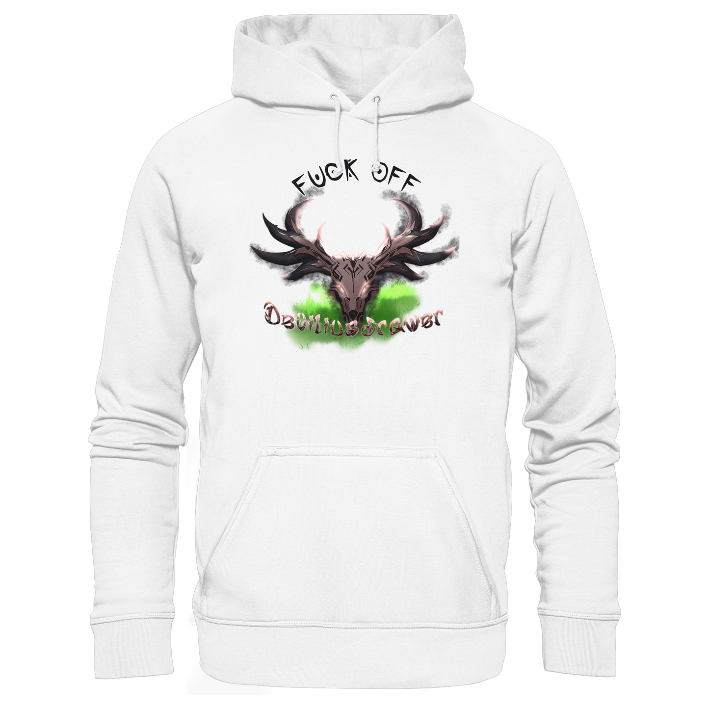 Deviliusdrawer Bad Deer - Organic Basic Hoodie