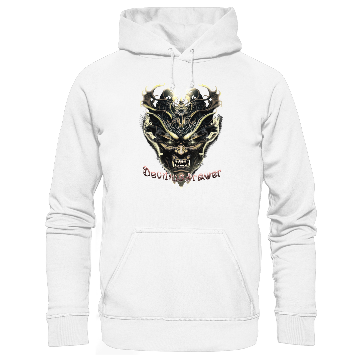 Deviliusdrawer Golden Demon Vampire - Organic Basic Hoodie