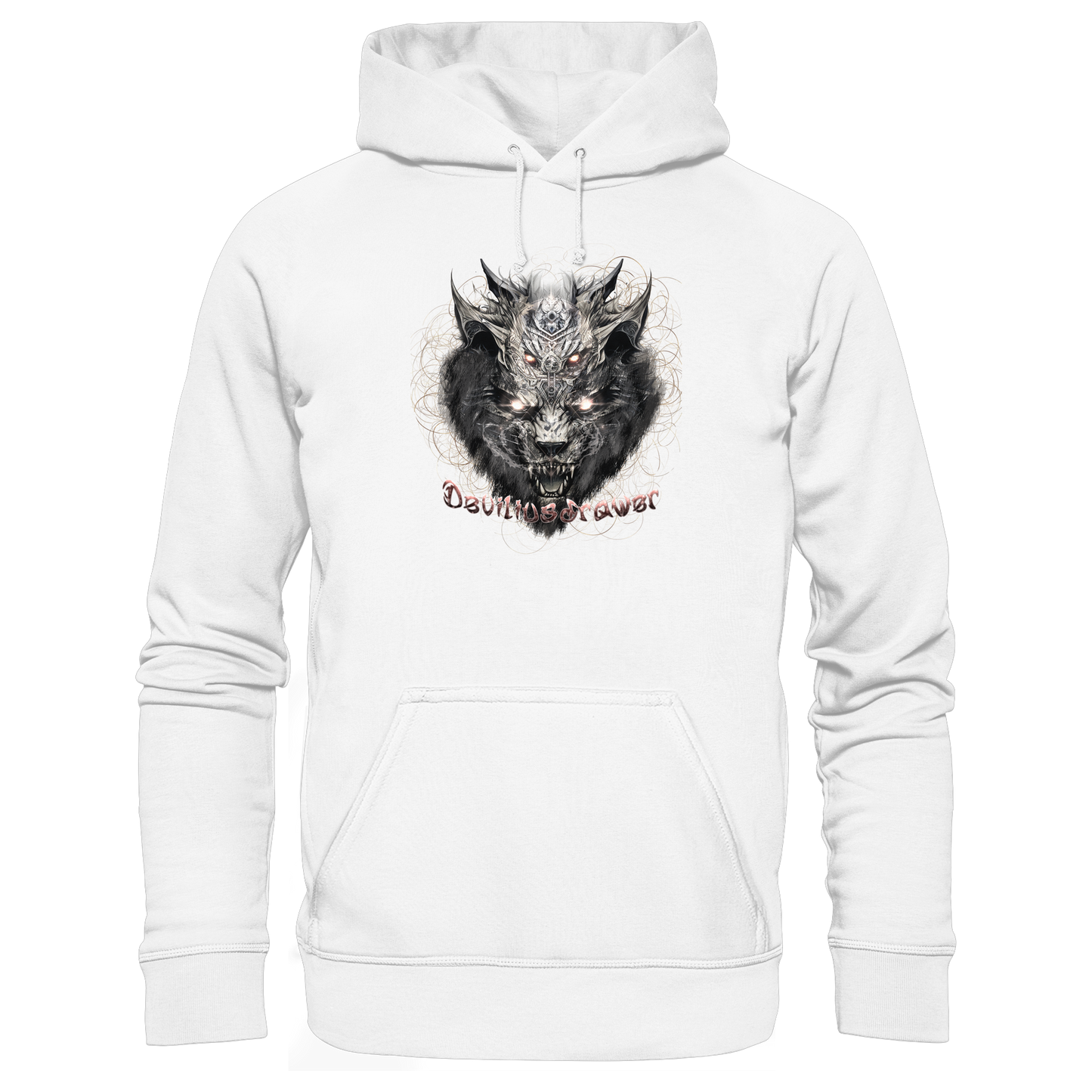 Deviliusdrawer Magical Beast Cat - Organic Basic Hoodie