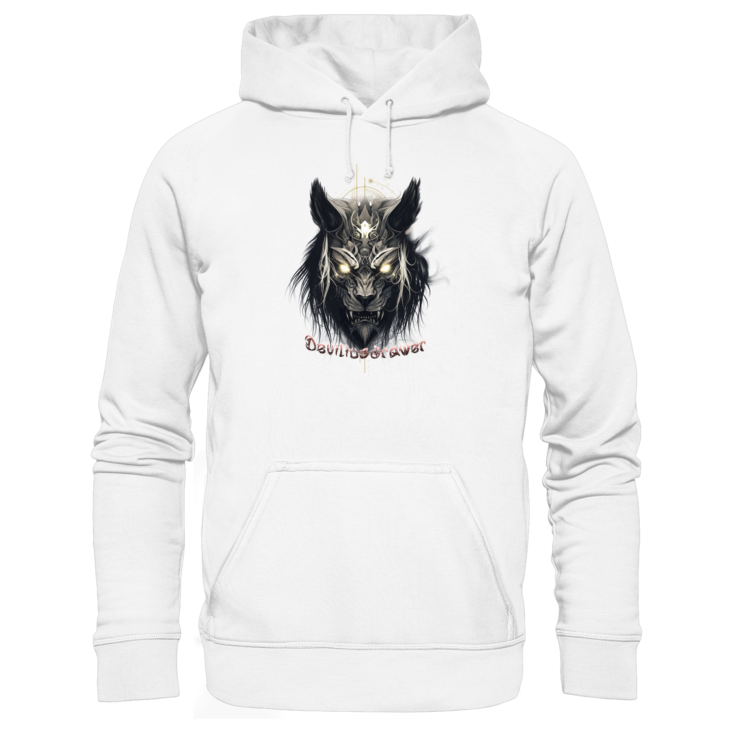 Deviliusdrawer Wolftiger - Organic Basic Hoodie