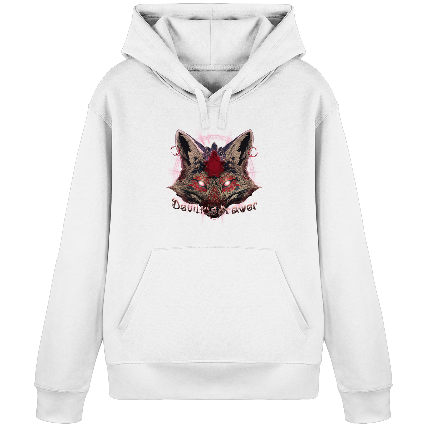 Deviliusdrawer Demon Kitsune - Organic Basic Hoodie
