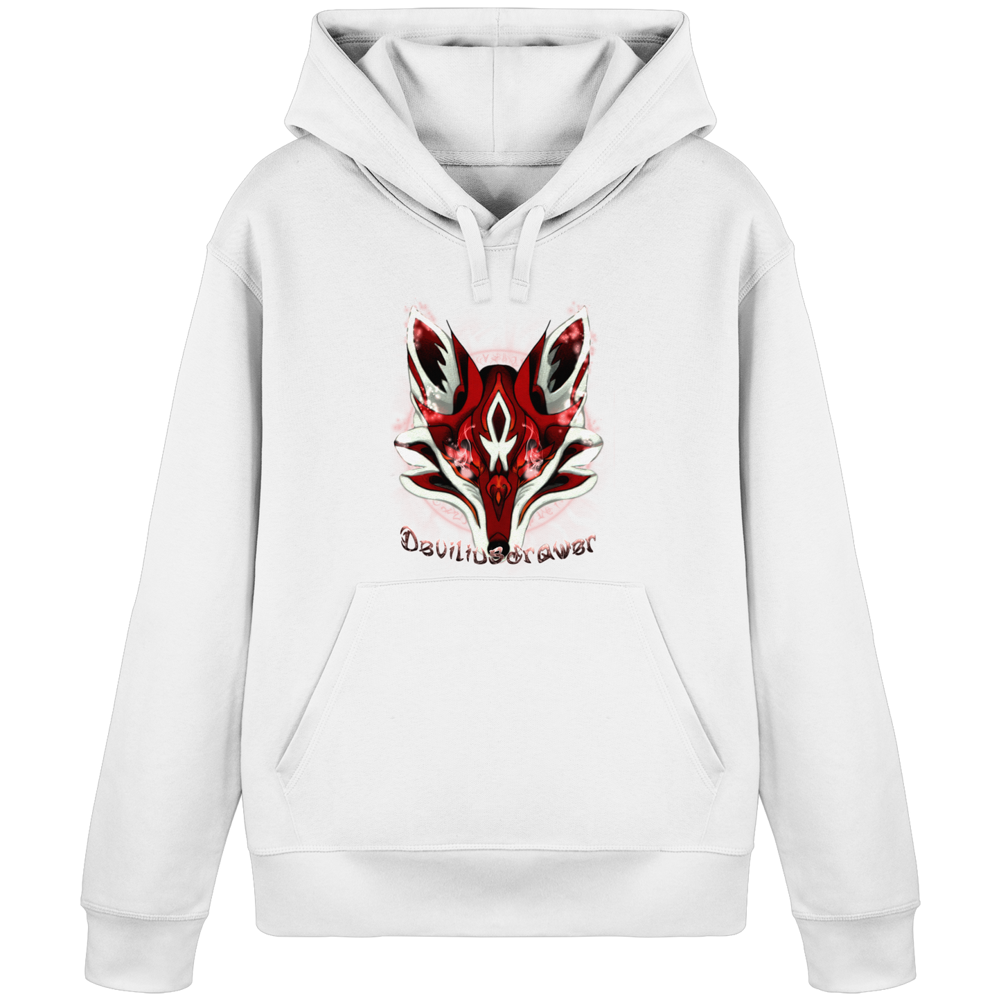 Deviliusdrawer Red Eyed Fox - Organic Basic Hoodie