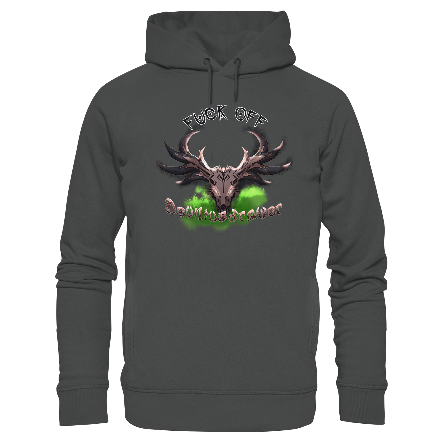 Deviliusdrawer Bad Deer - Organic Fashion Hoodie