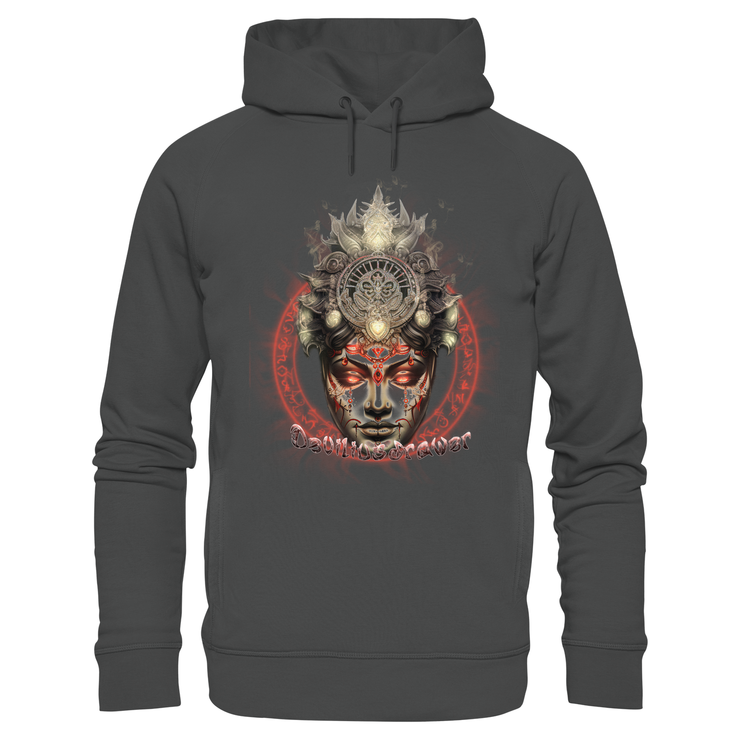 Deviliusdrawer Devils Godess - Organic Fashion Hoodie