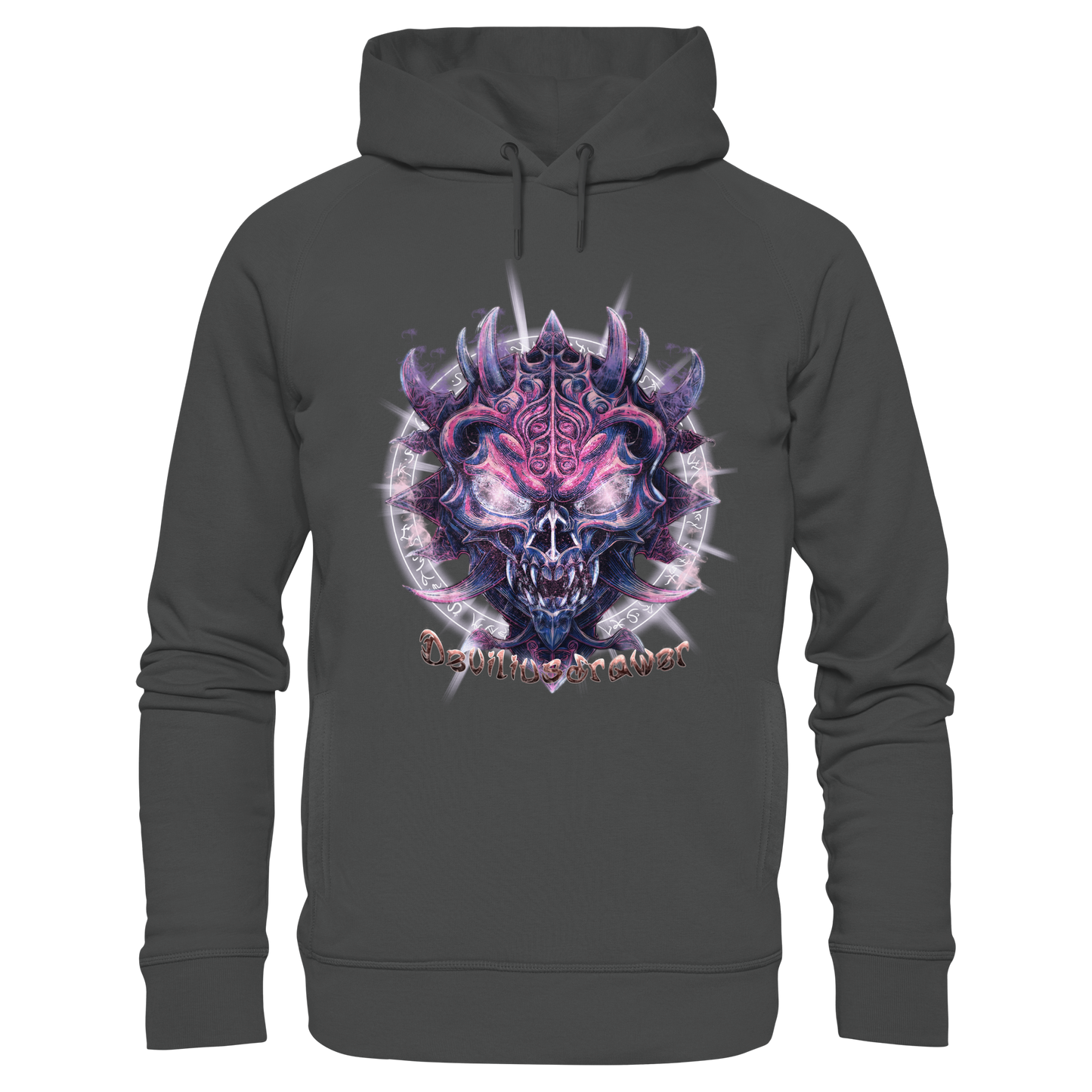Deviliusdrawer Fire Demon - Organic Fashion Hoodie