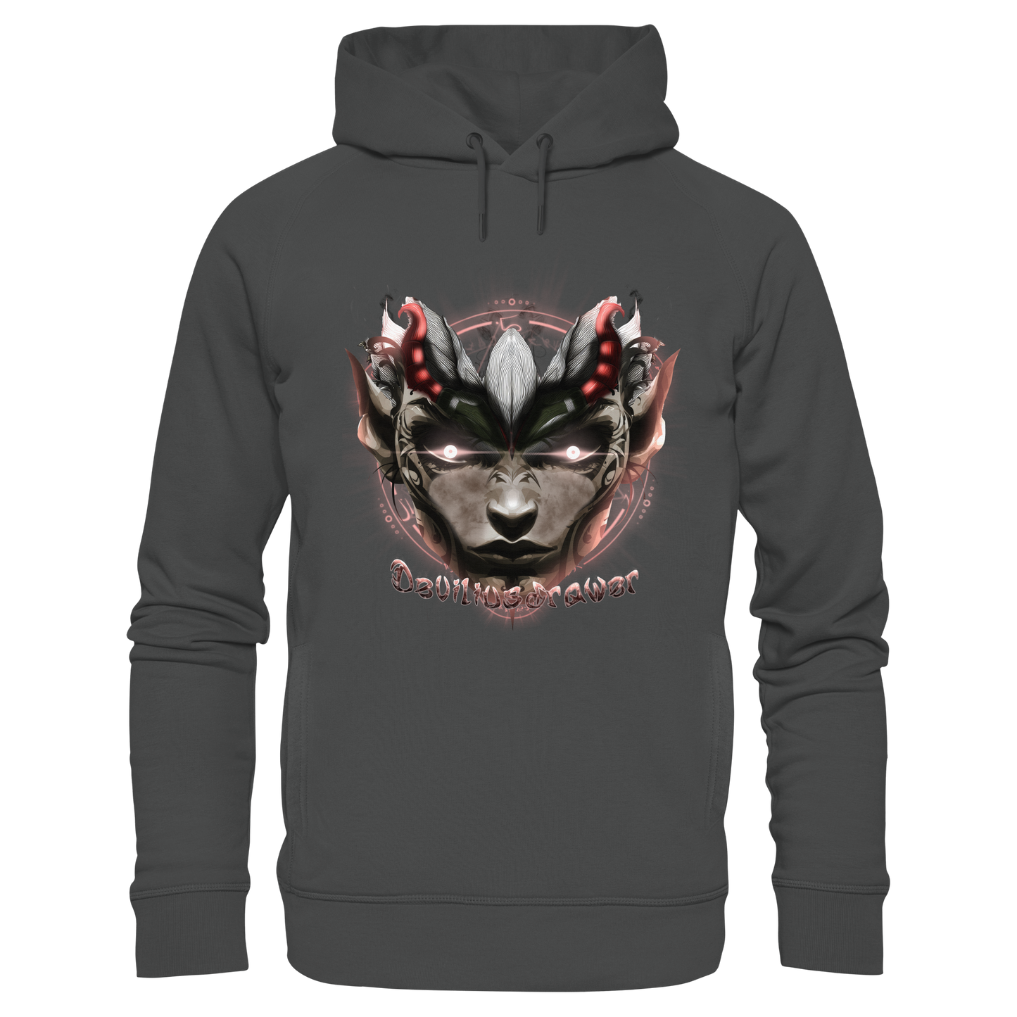 Deviliusdrawer Devils Elf - Organic Fashion Hoodie