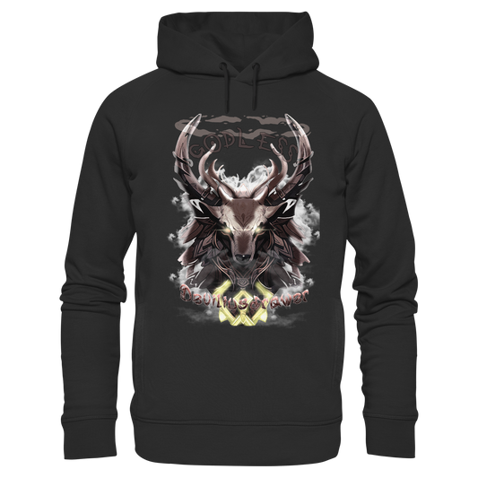 Deviliusdrawer Godless Deer - Organic Fashion Hoodie