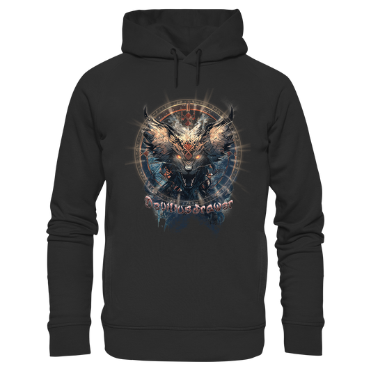 Deviliusdrawer Dark Magic Wolf - Organic Fashion Hoodie