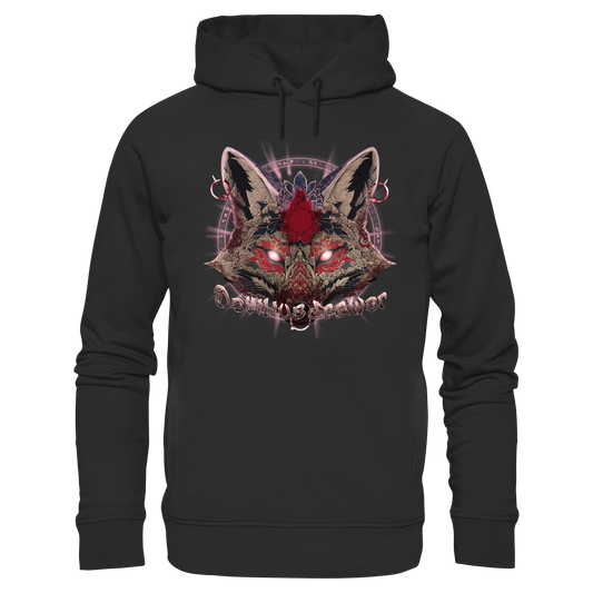 Deviliusdrawer Demon Kitsune - Organic Fashion Hoodie