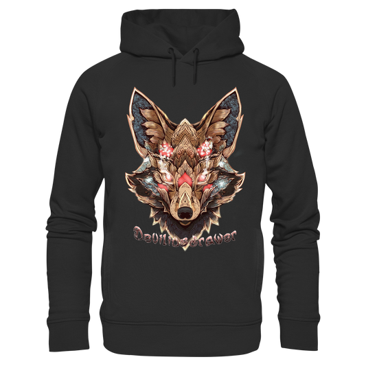 Deviliusdrawer Cristal Kitsune - Organic Fashion Hoodie