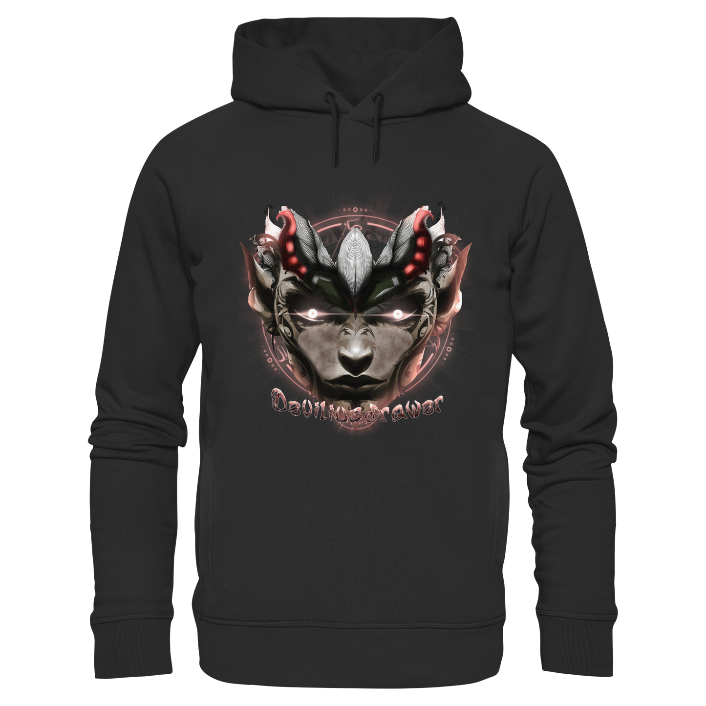 Deviliusdrawer Devils Elf - Organic Fashion Hoodie