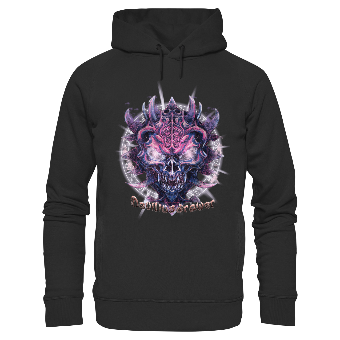 Deviliusdrawer Fire Demon - Organic Fashion Hoodie