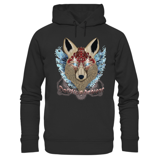 Deviliusdrawer Diamond Kitsune - Organic Fashion Hoodie