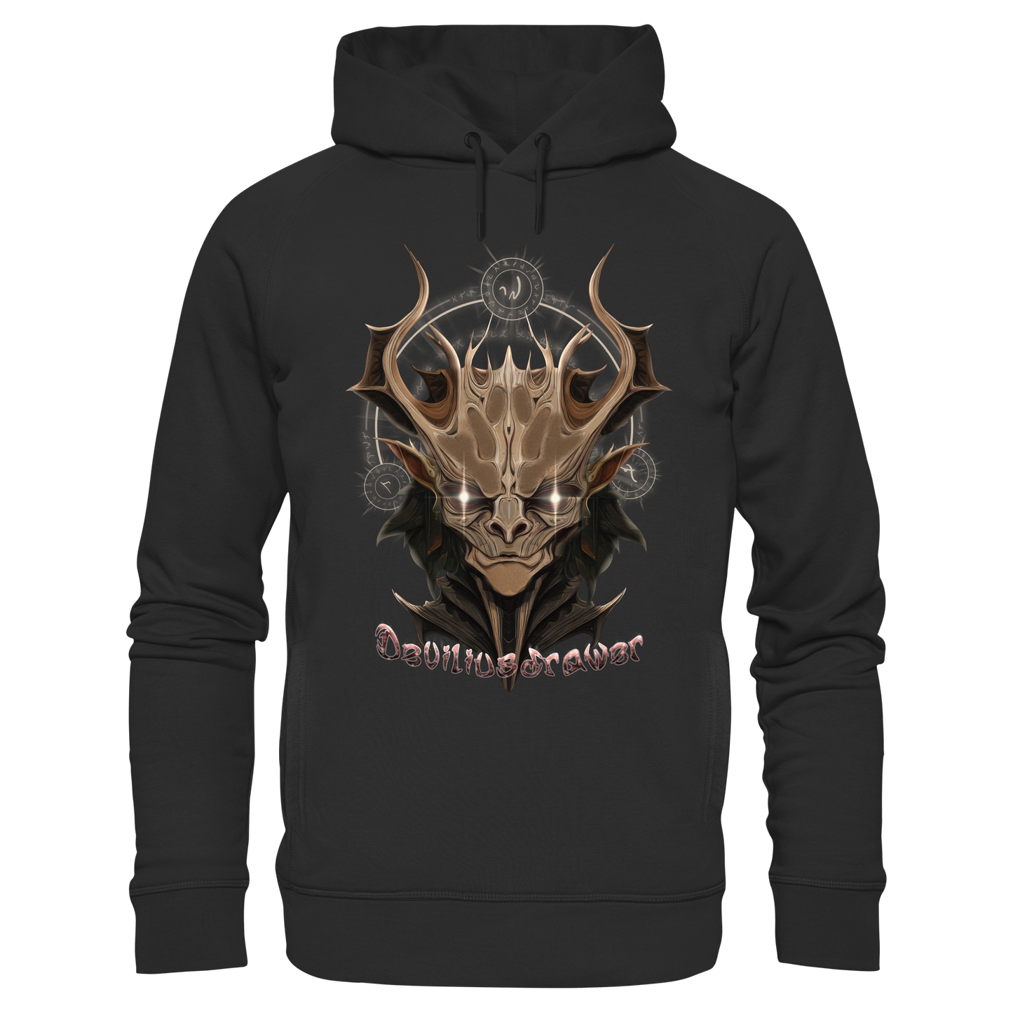 Deviliusdrawer Dark Magician Elf - Organic Fashion Hoodie