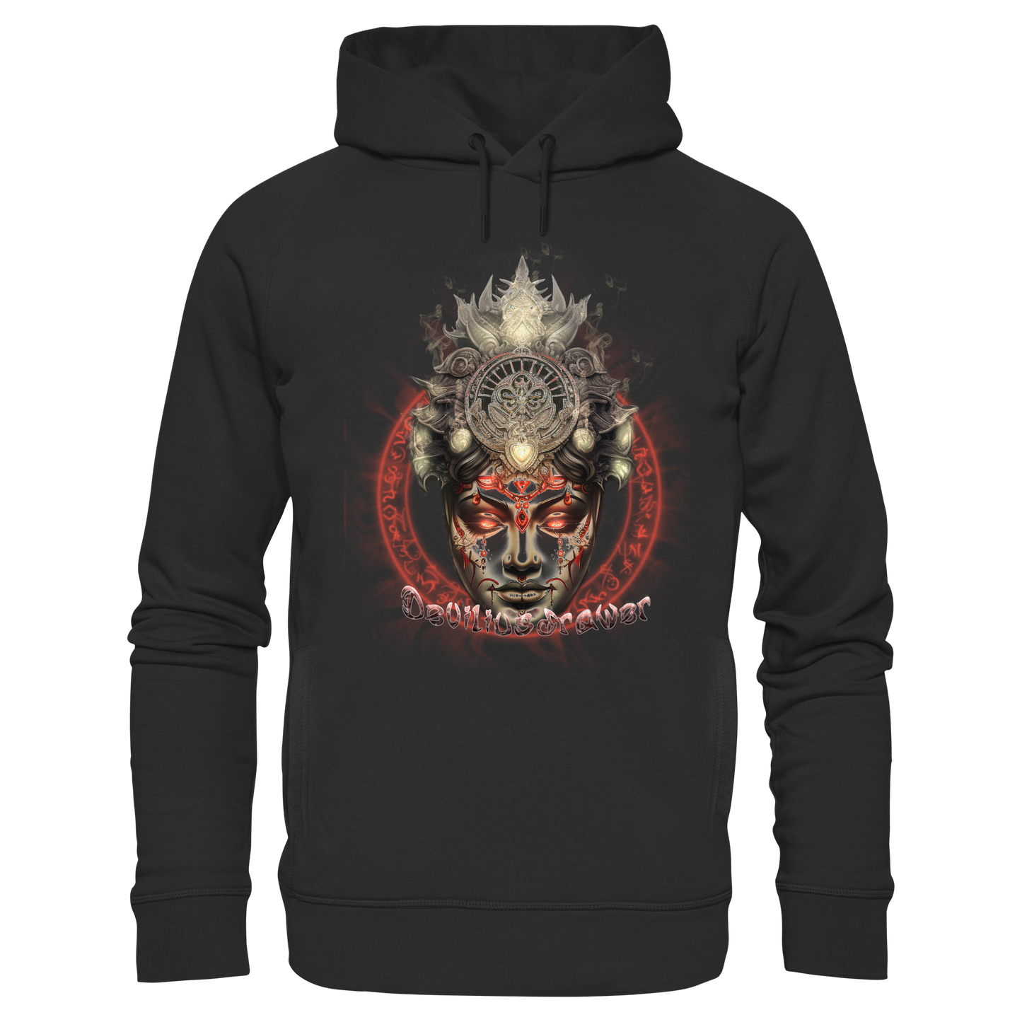 Deviliusdrawer Devils Godess - Organic Fashion Hoodie