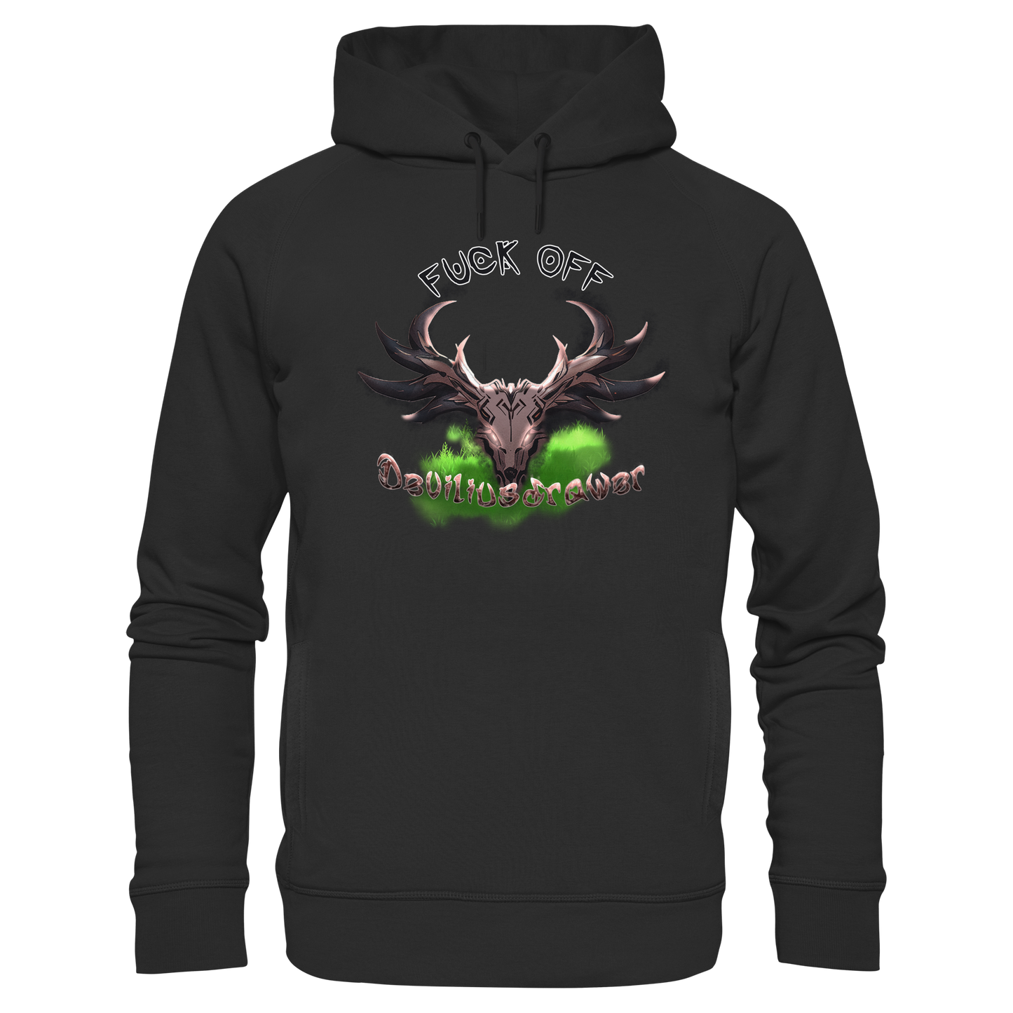 Deviliusdrawer Bad Deer - Organic Fashion Hoodie