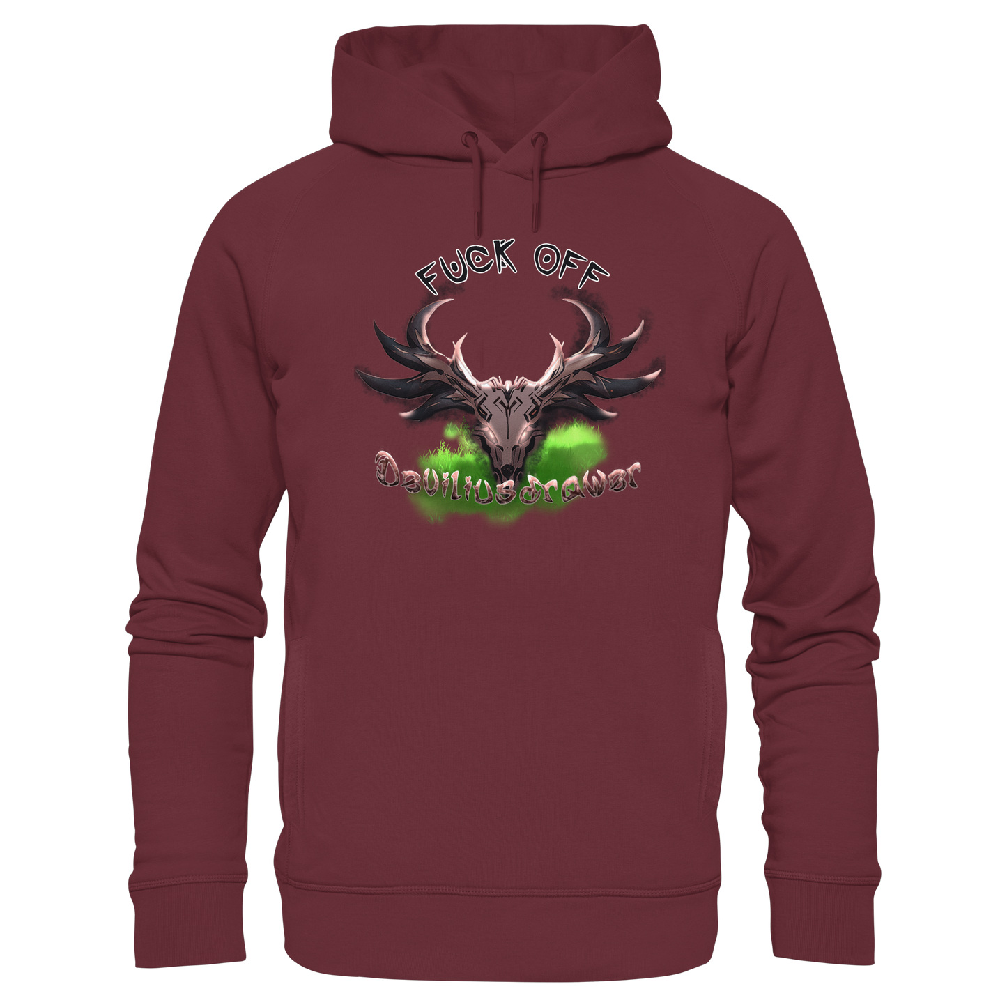 Deviliusdrawer Bad Deer - Organic Fashion Hoodie