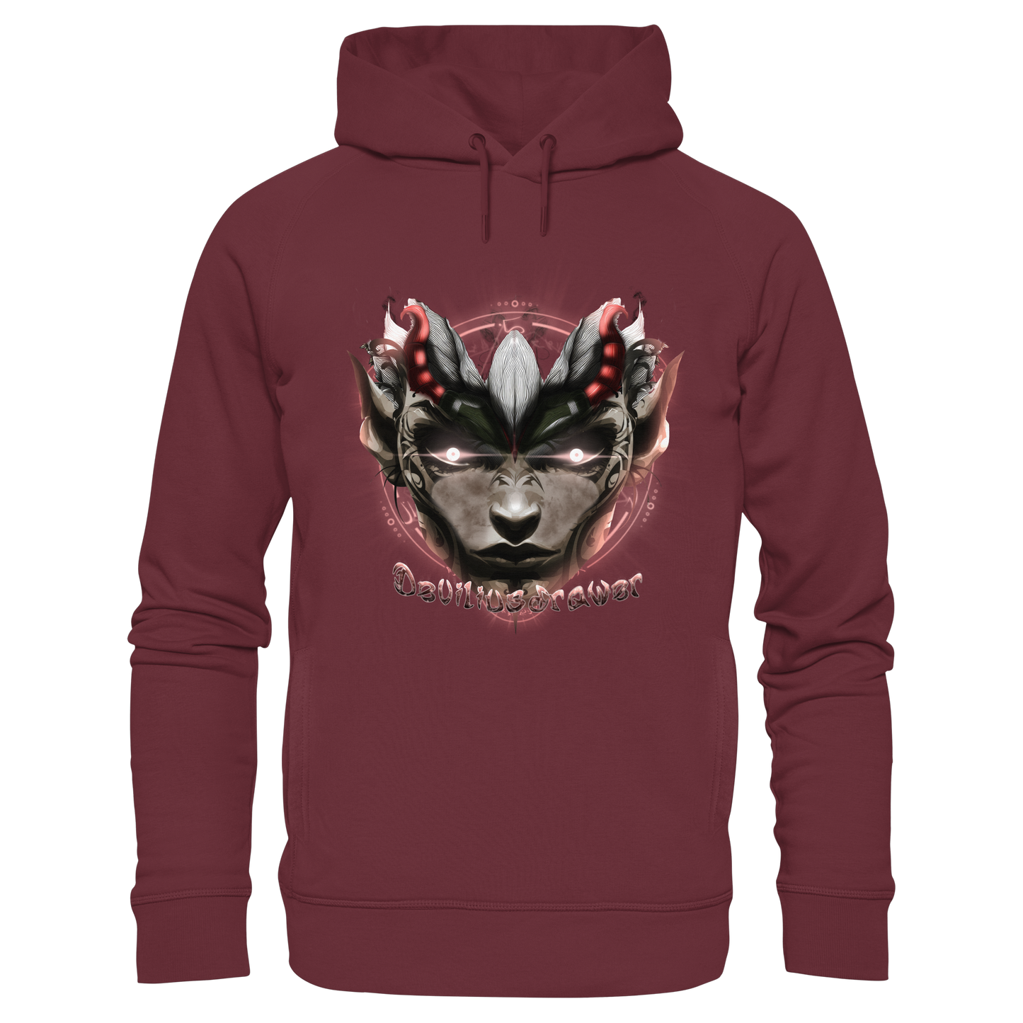 Deviliusdrawer Devils Elf - Organic Fashion Hoodie