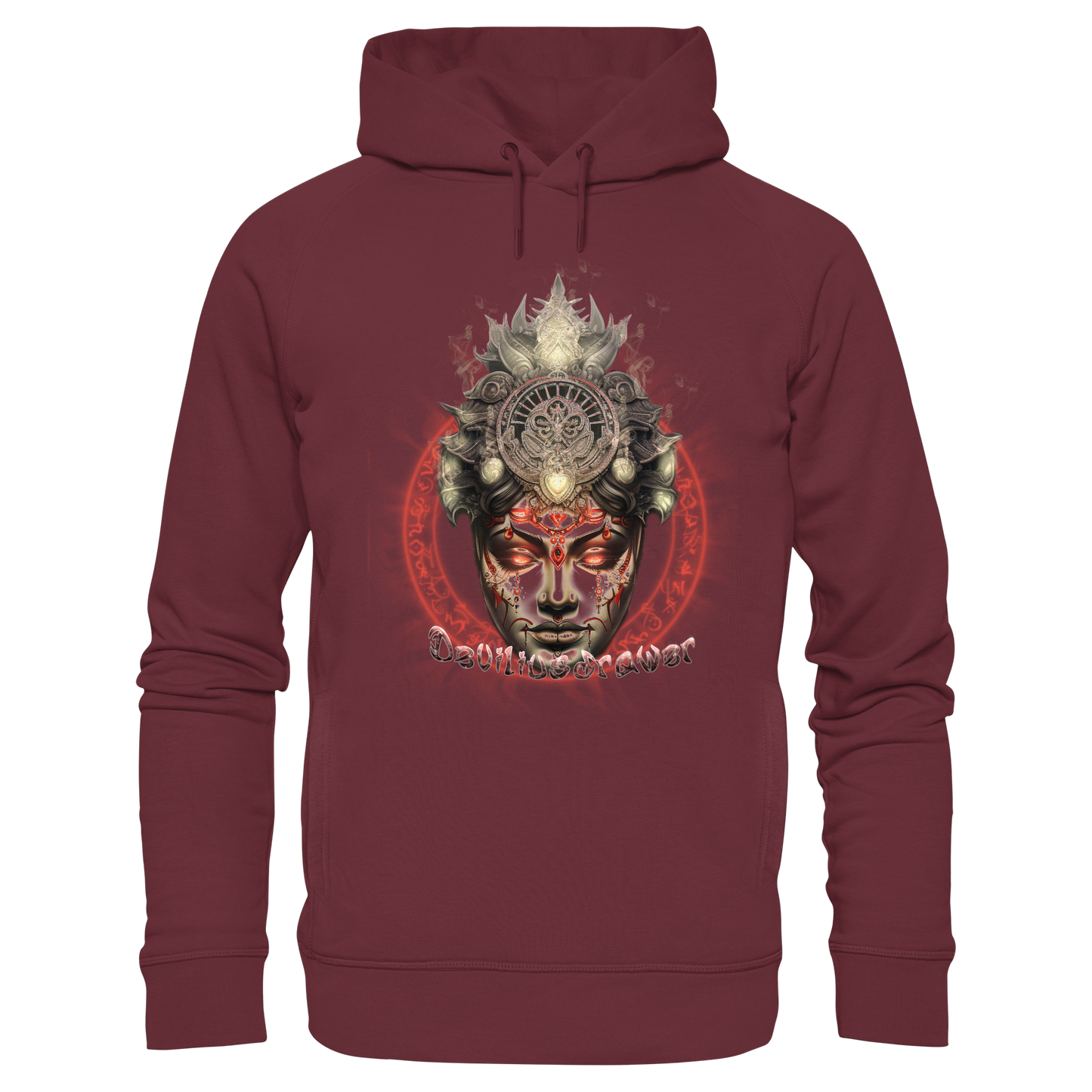 Deviliusdrawer Devils Godess - Organic Fashion Hoodie
