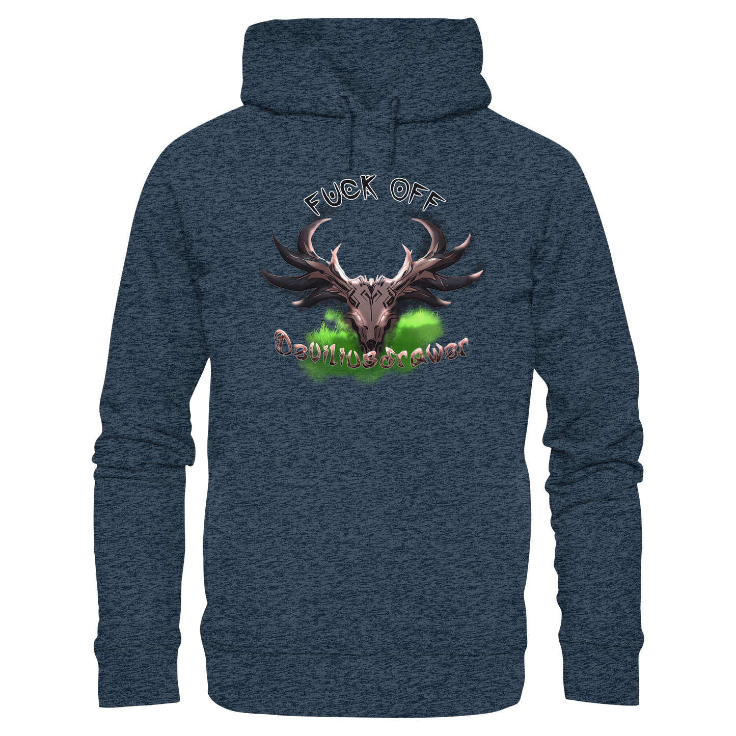 Deviliusdrawer Bad Deer - Organic Fashion Hoodie