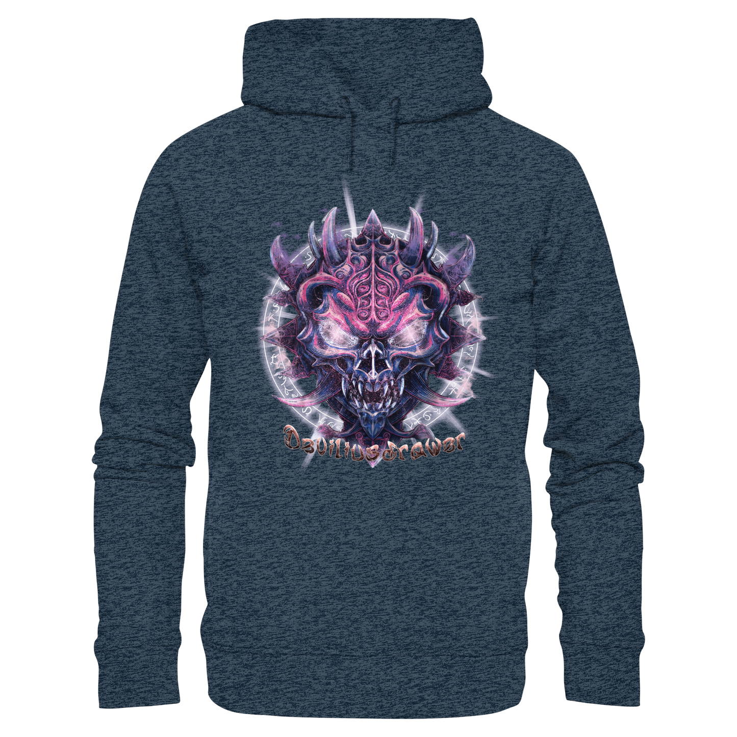Deviliusdrawer Fire Demon - Organic Fashion Hoodie