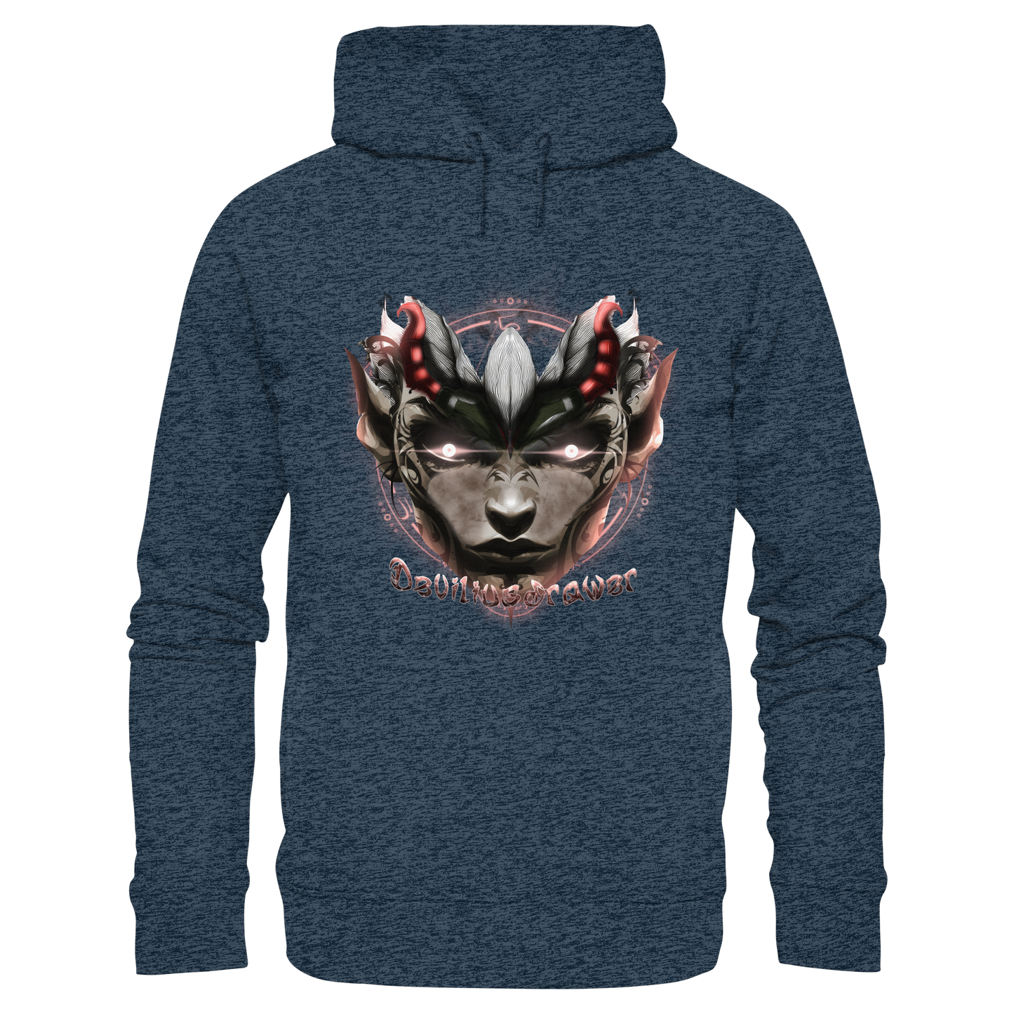 Deviliusdrawer Devils Elf - Organic Fashion Hoodie