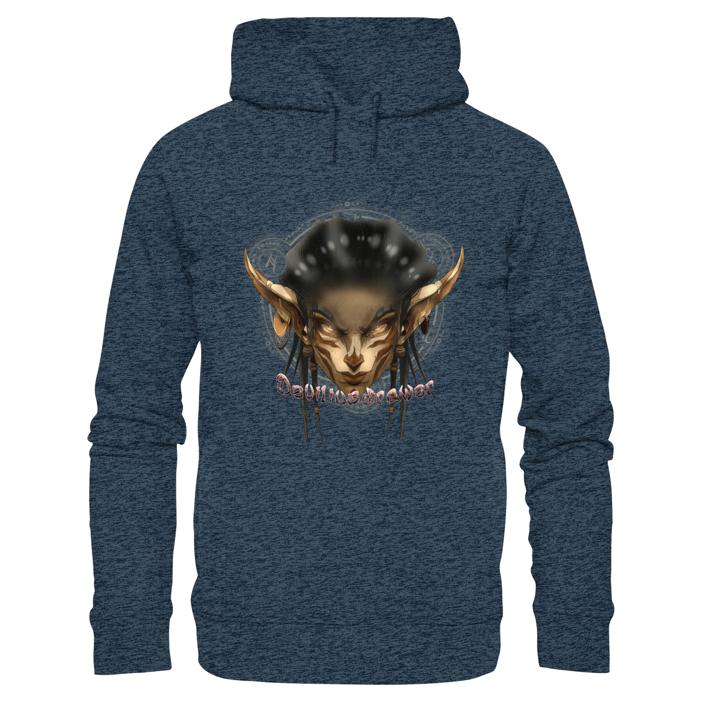 Deviliusdrawer Gold Magician Elf - Organic Fashion Hoodie