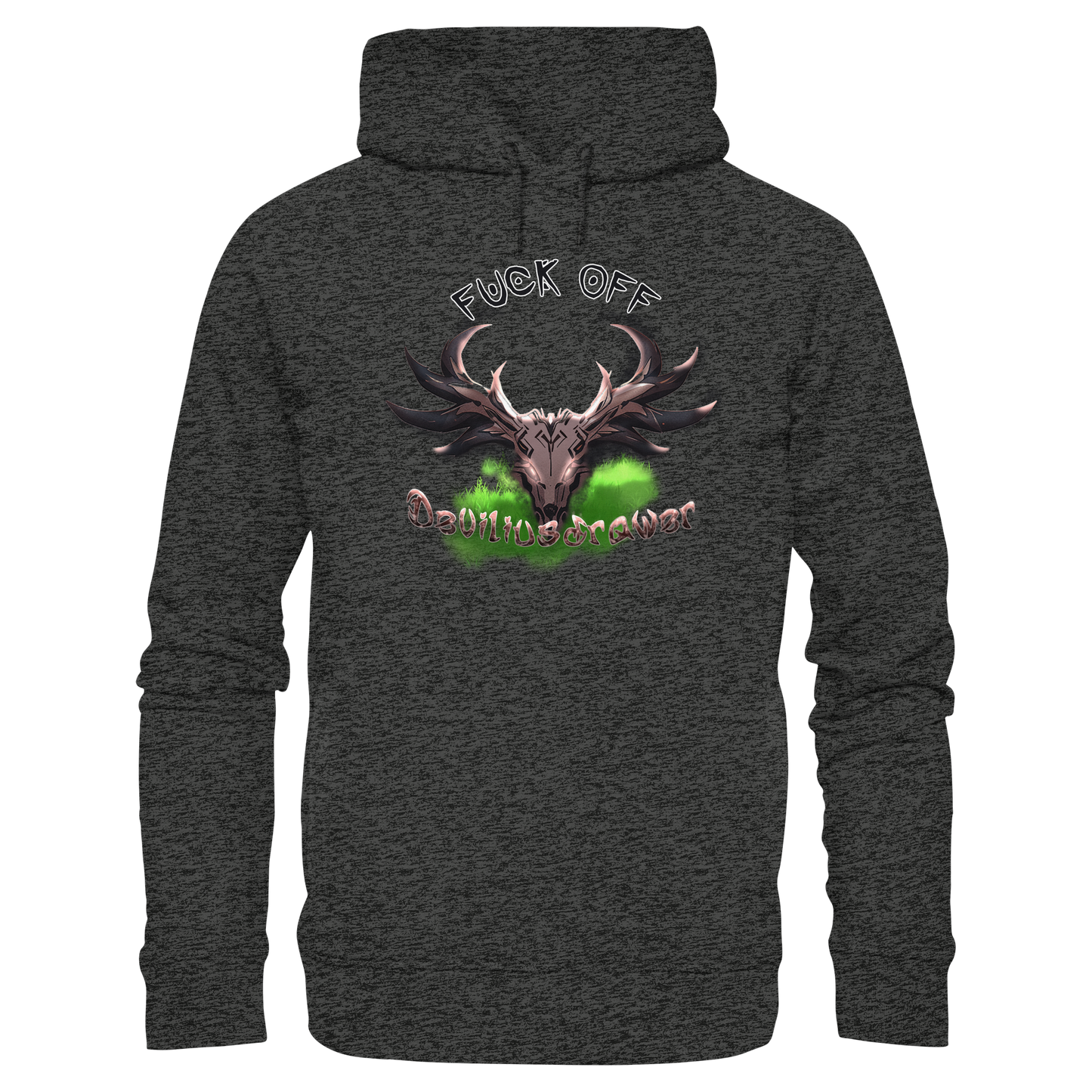 Deviliusdrawer Bad Deer - Organic Fashion Hoodie