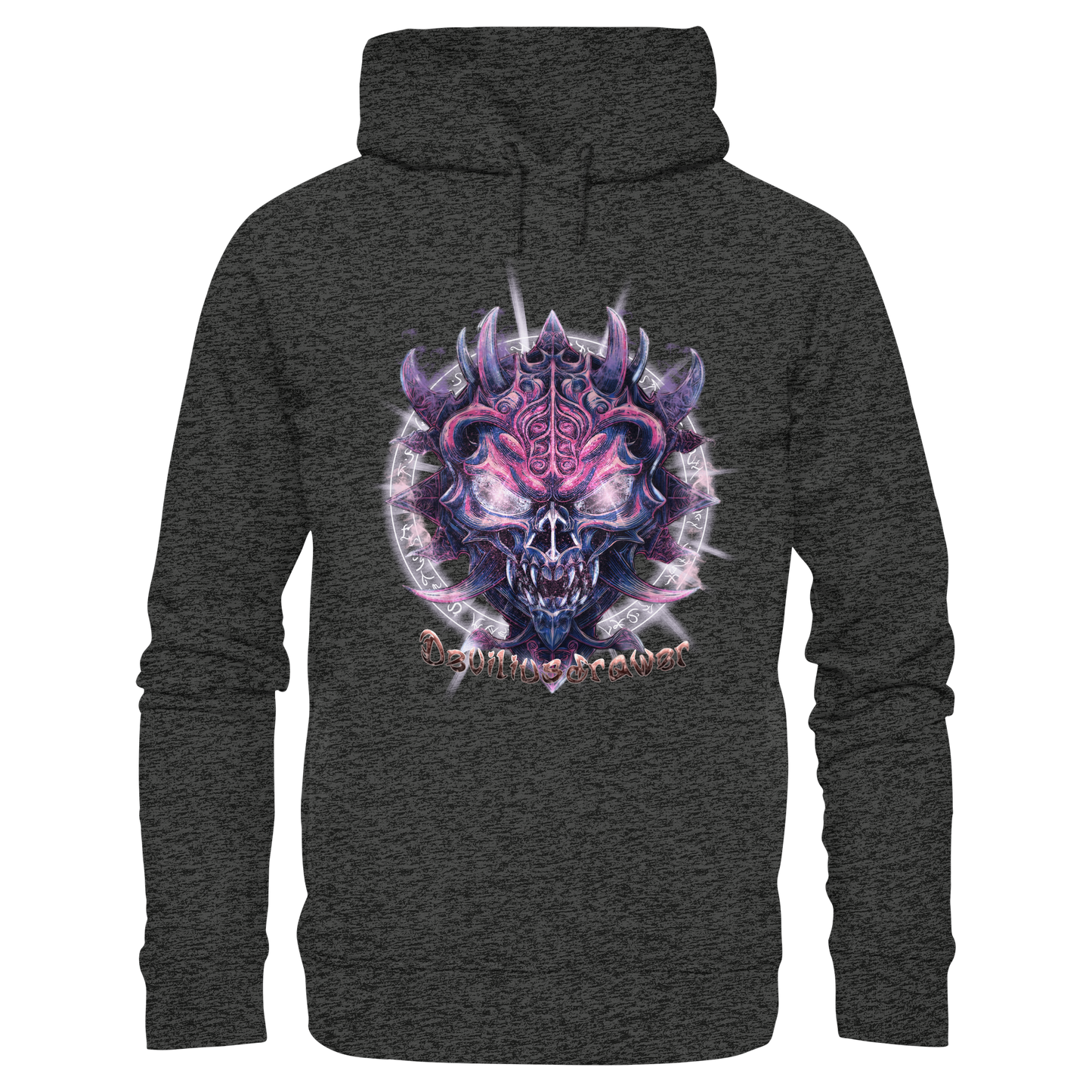 Deviliusdrawer Fire Demon - Organic Fashion Hoodie