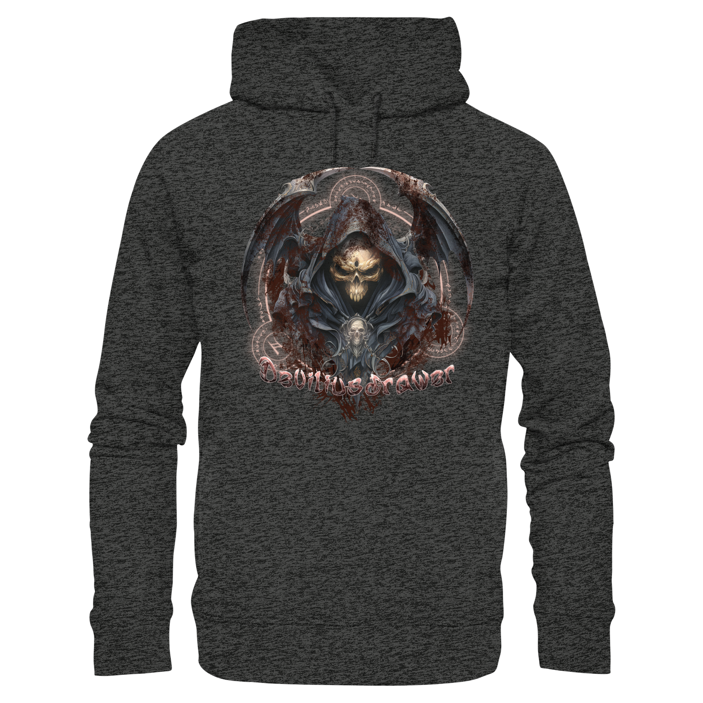 Deviliusdrawer Death Reaper - Organic Fashion Hoodie