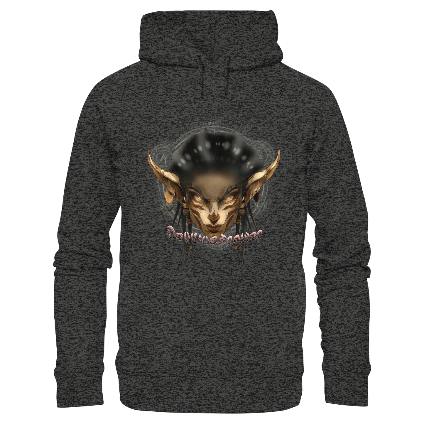 Deviliusdrawer Gold Magician Elf - Organic Fashion Hoodie