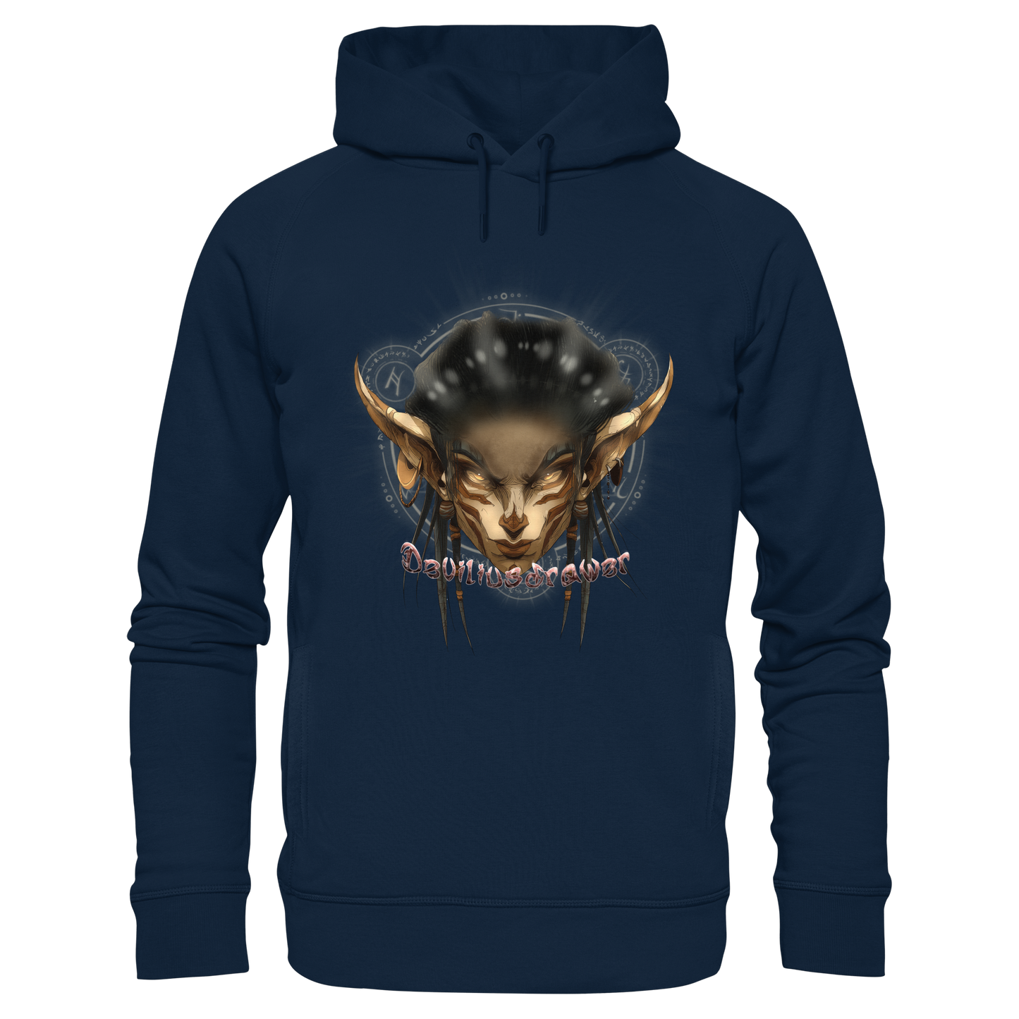 Deviliusdrawer Gold Magician Elf - Organic Fashion Hoodie