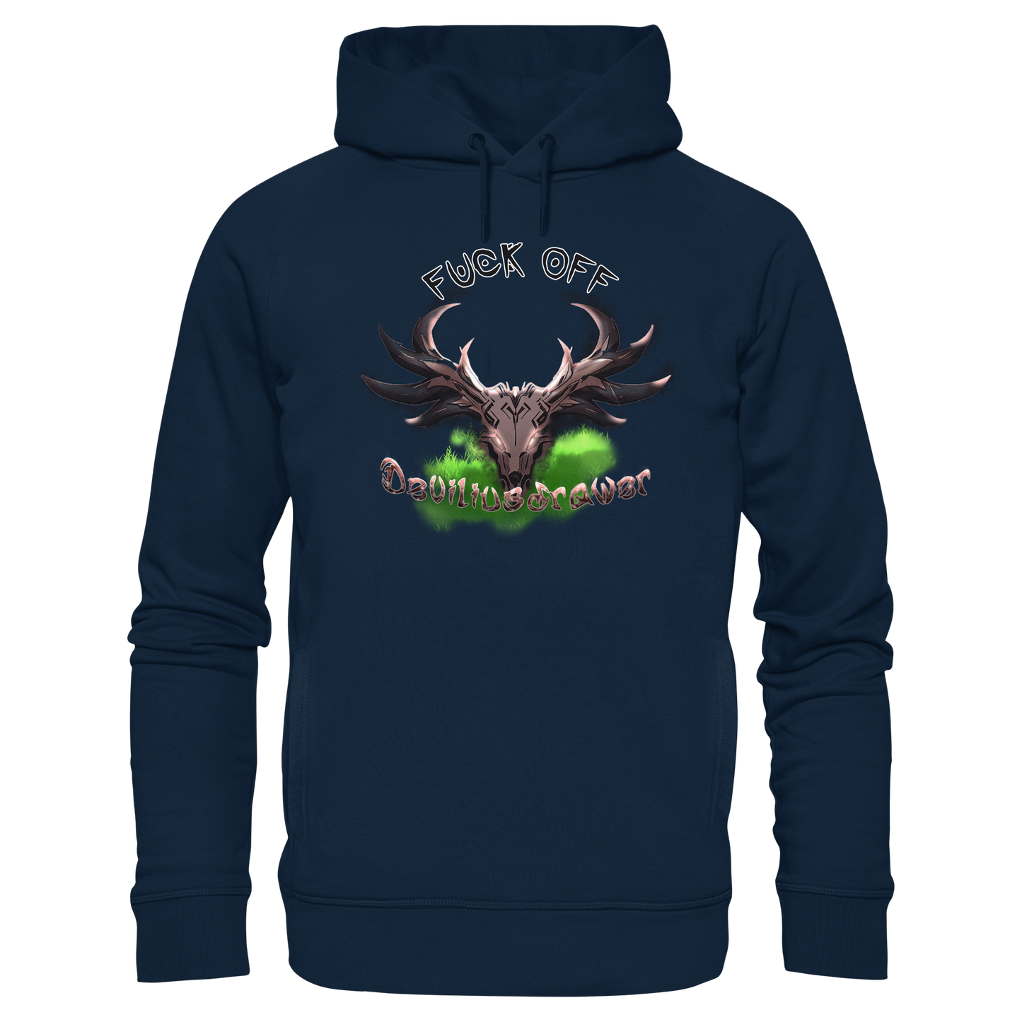 Deviliusdrawer Bad Deer - Organic Fashion Hoodie