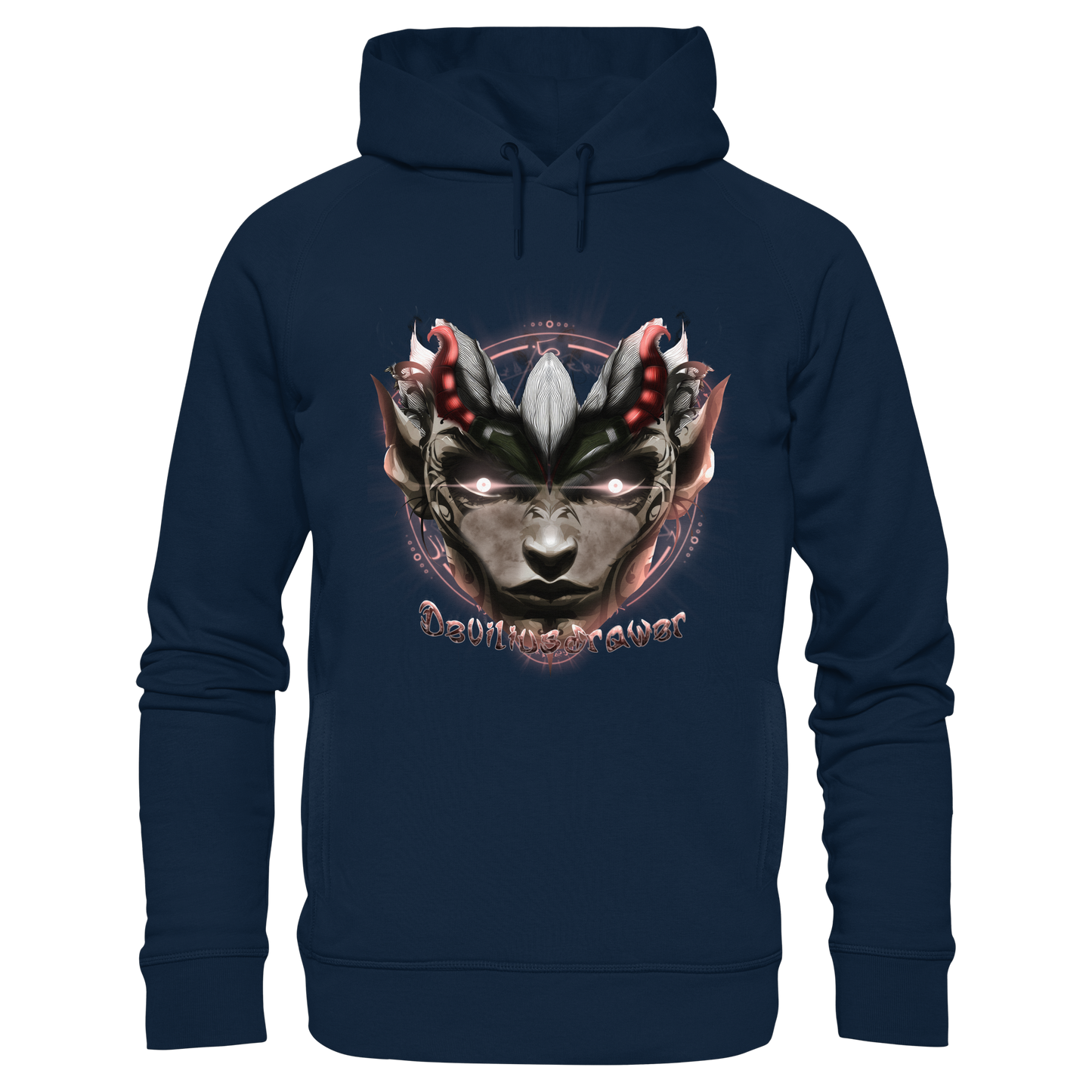 Deviliusdrawer Devils Elf - Organic Fashion Hoodie