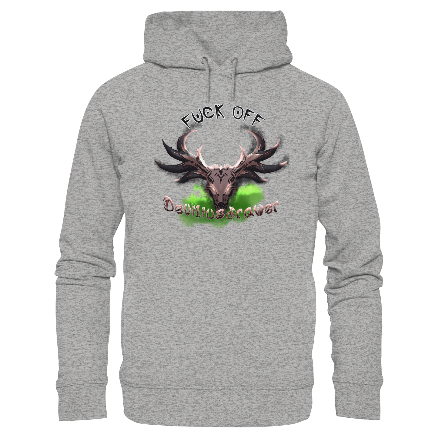 Deviliusdrawer Bad Deer - Organic Fashion Hoodie