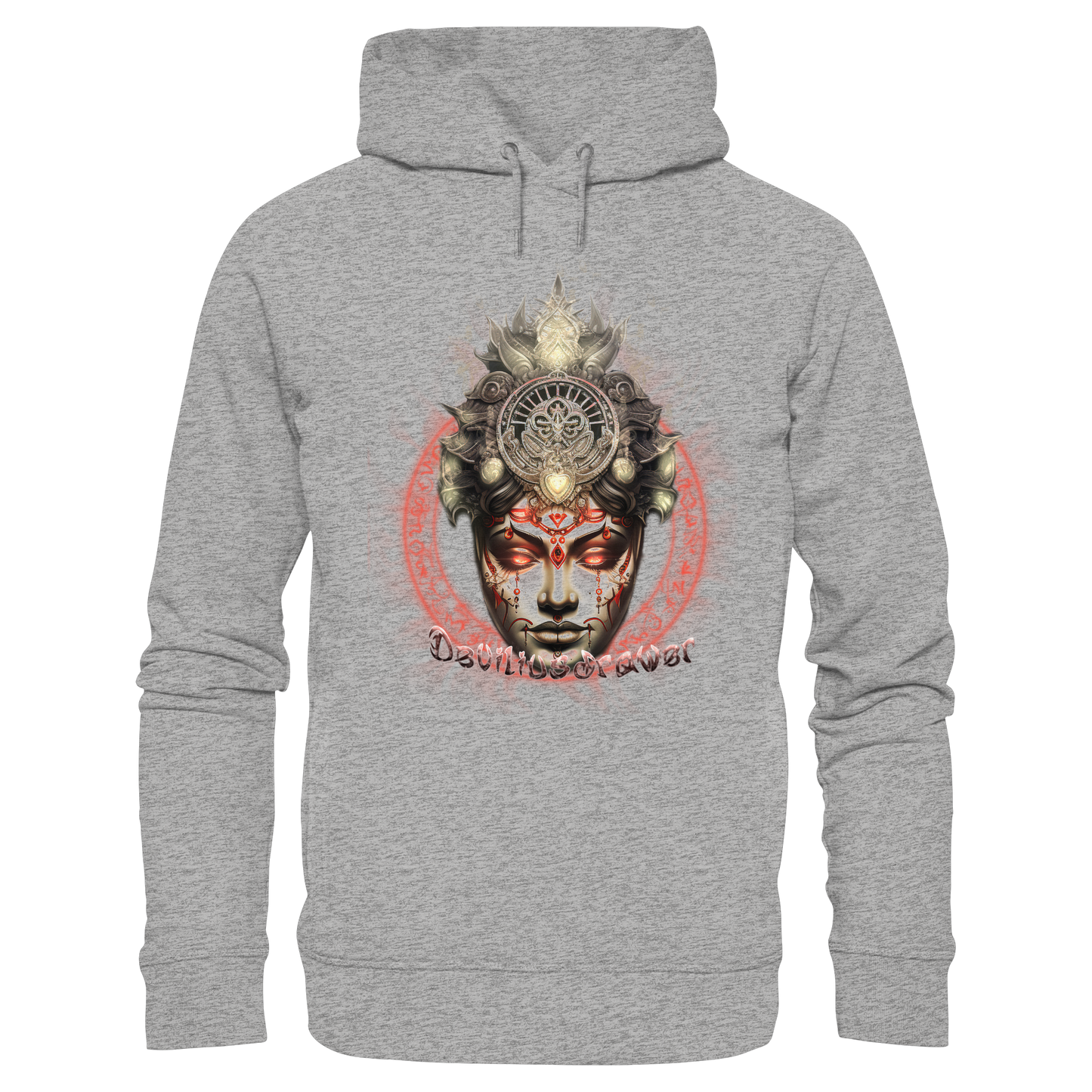 Deviliusdrawer Devils Godess - Organic Fashion Hoodie