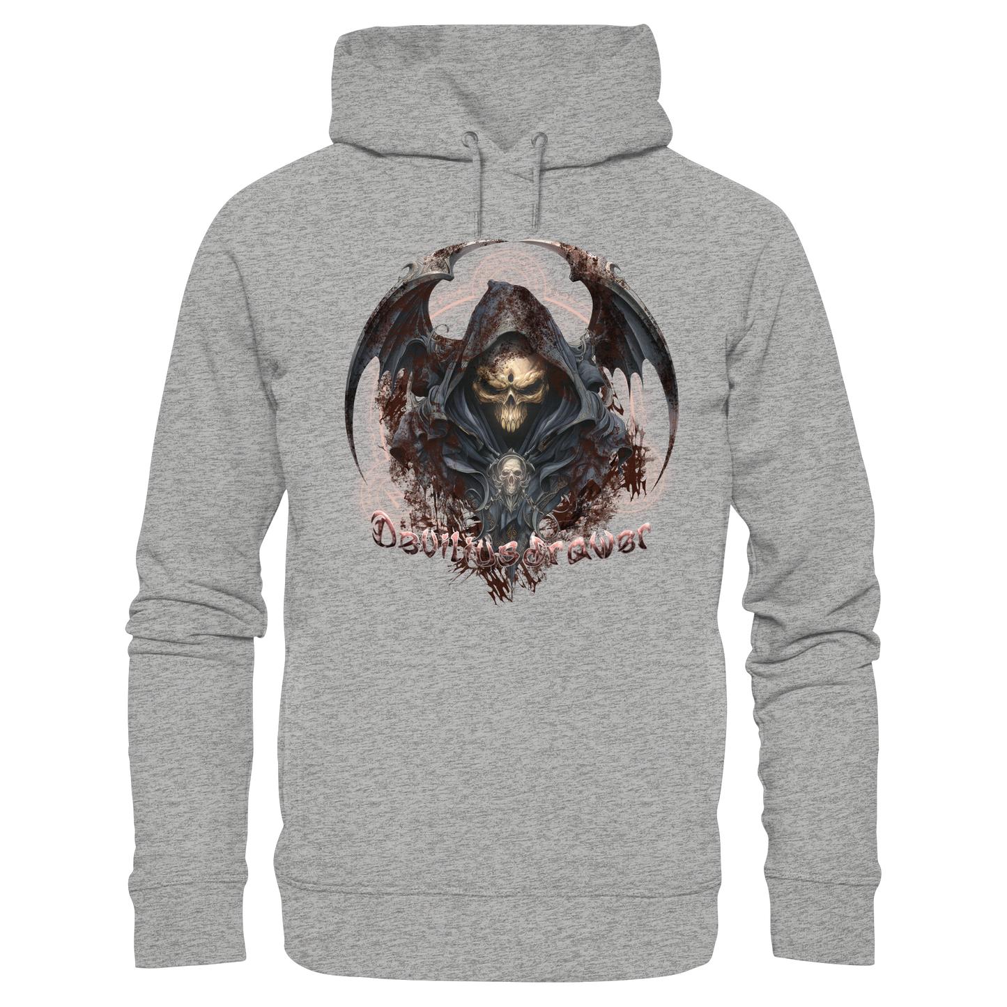 Deviliusdrawer Death Reaper - Organic Fashion Hoodie