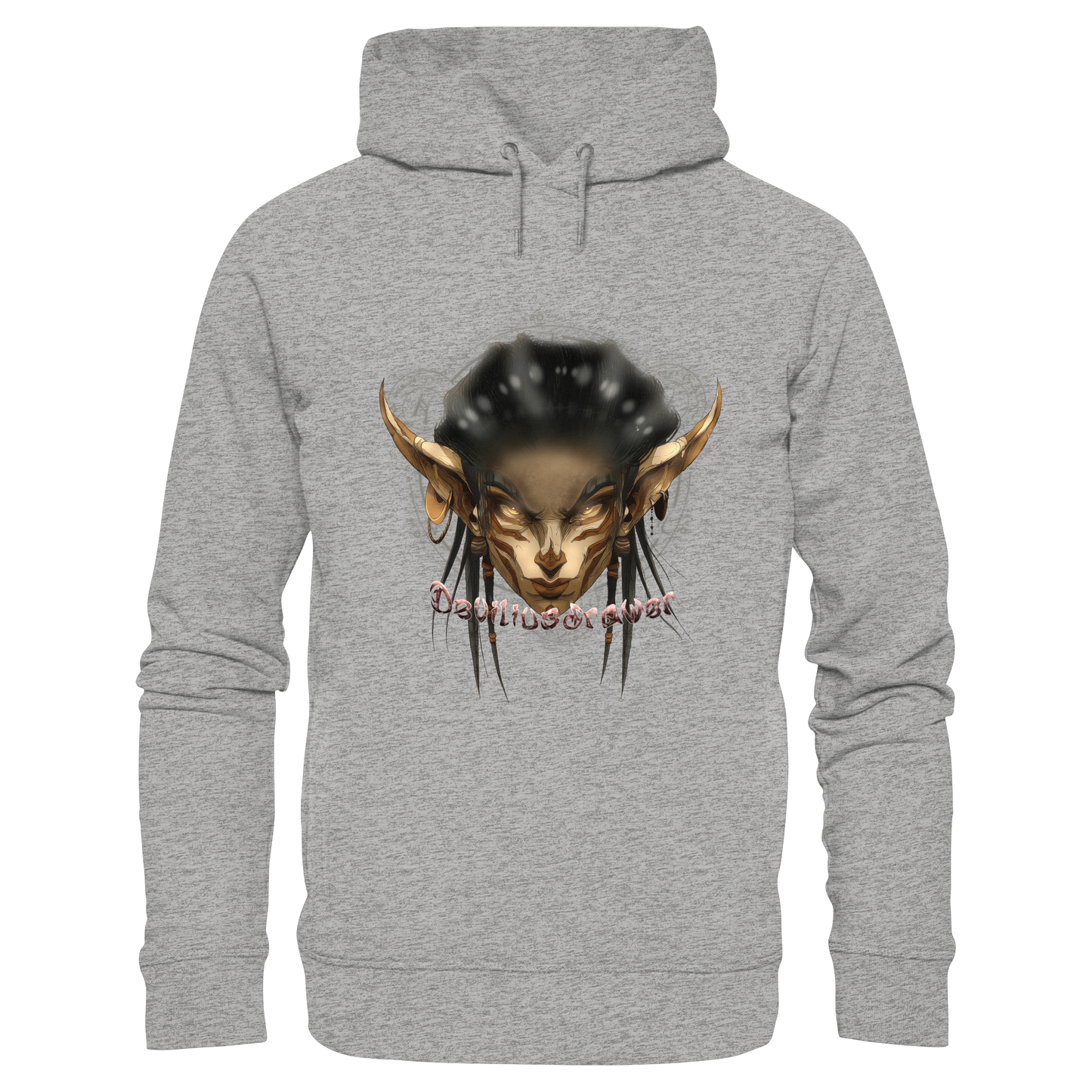 Deviliusdrawer Gold Magician Elf - Organic Fashion Hoodie