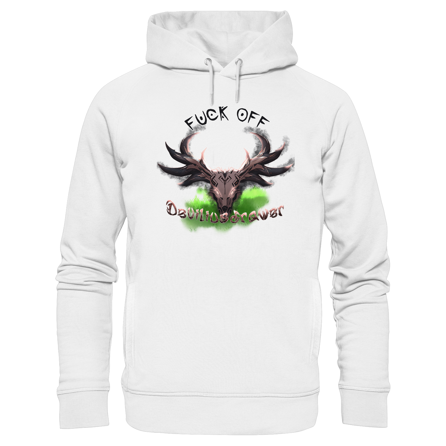 Deviliusdrawer Bad Deer - Organic Fashion Hoodie