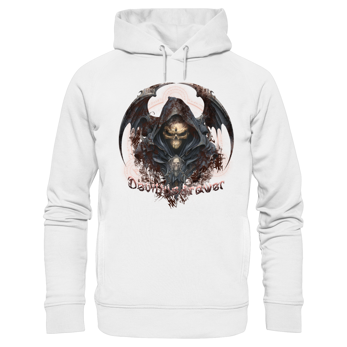 Deviliusdrawer Death Reaper - Organic Fashion Hoodie