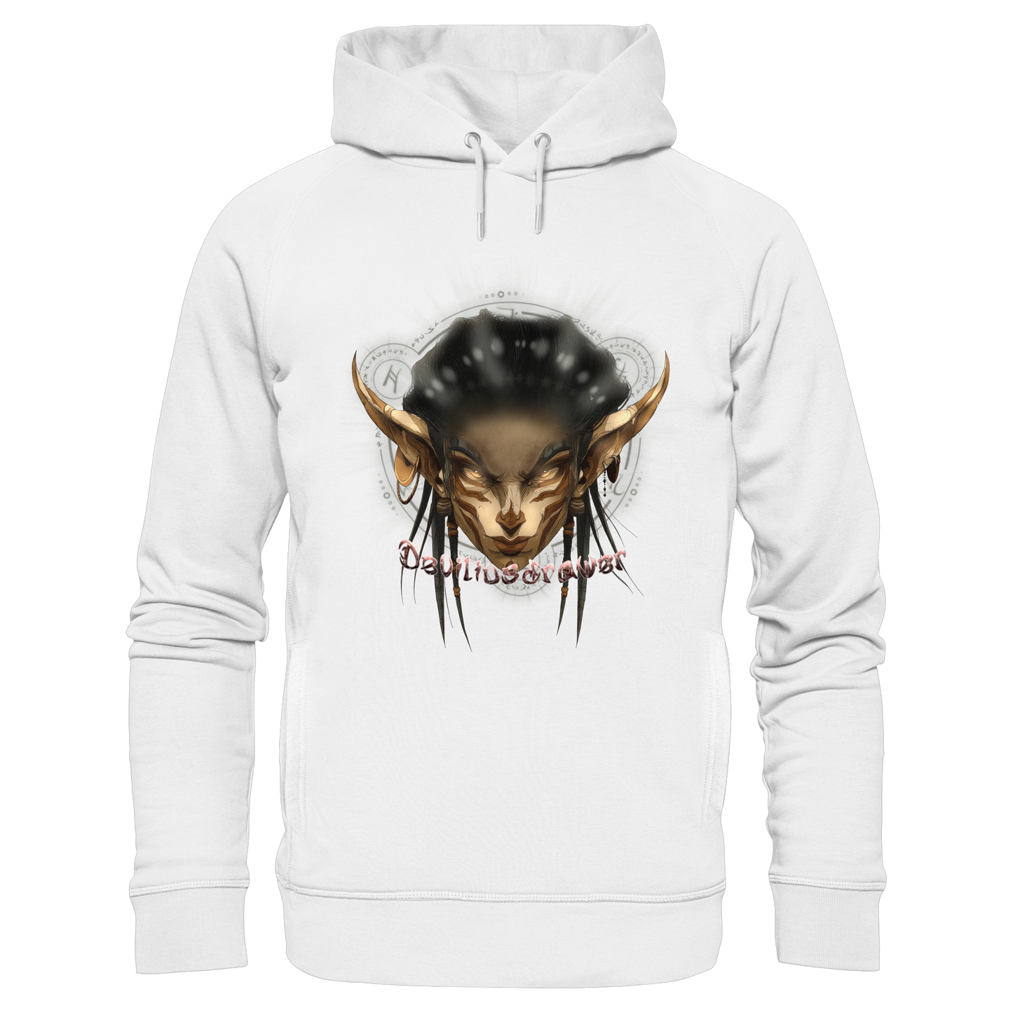 Deviliusdrawer Gold Magician Elf - Organic Fashion Hoodie