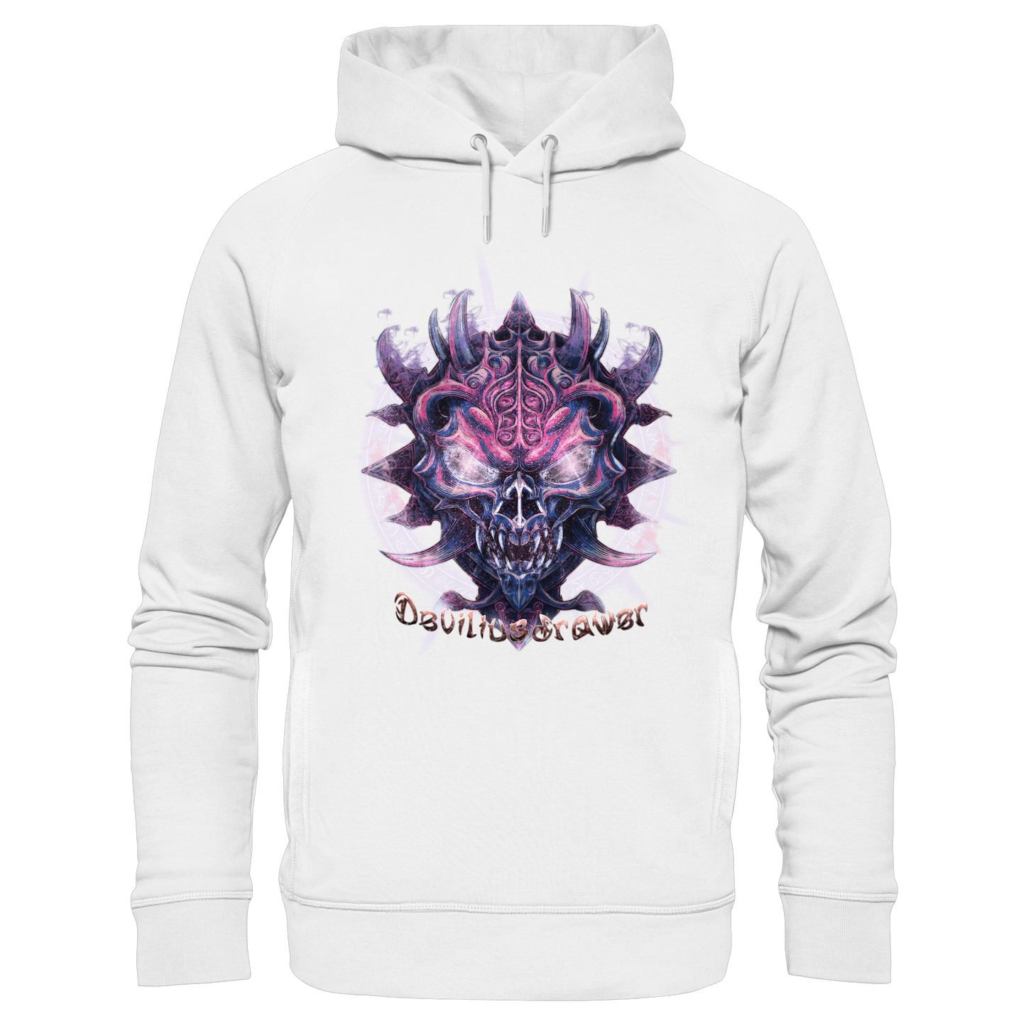 Deviliusdrawer Fire Demon - Organic Fashion Hoodie
