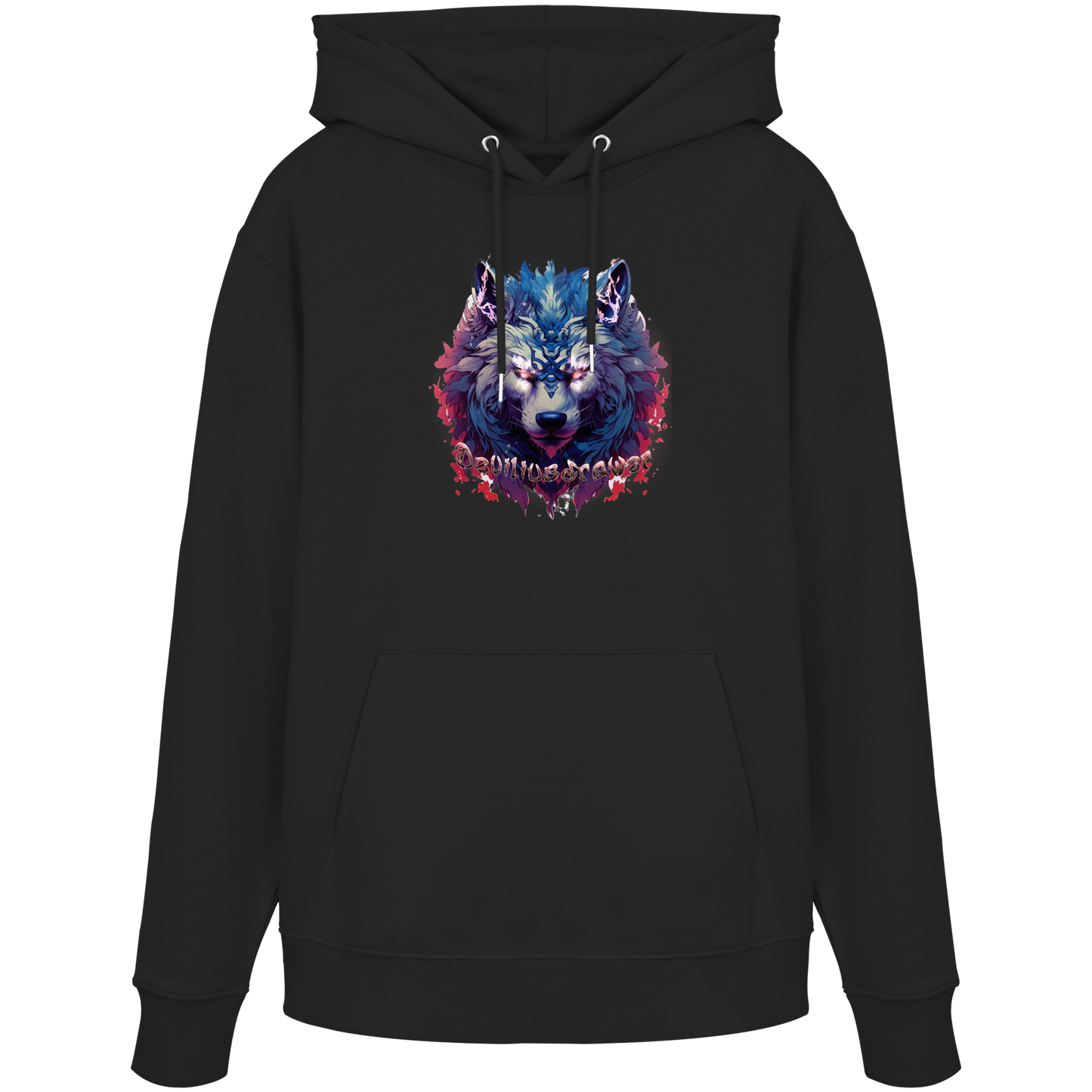 Deviliusdrawer Magic Wolf - Organic Hoodie